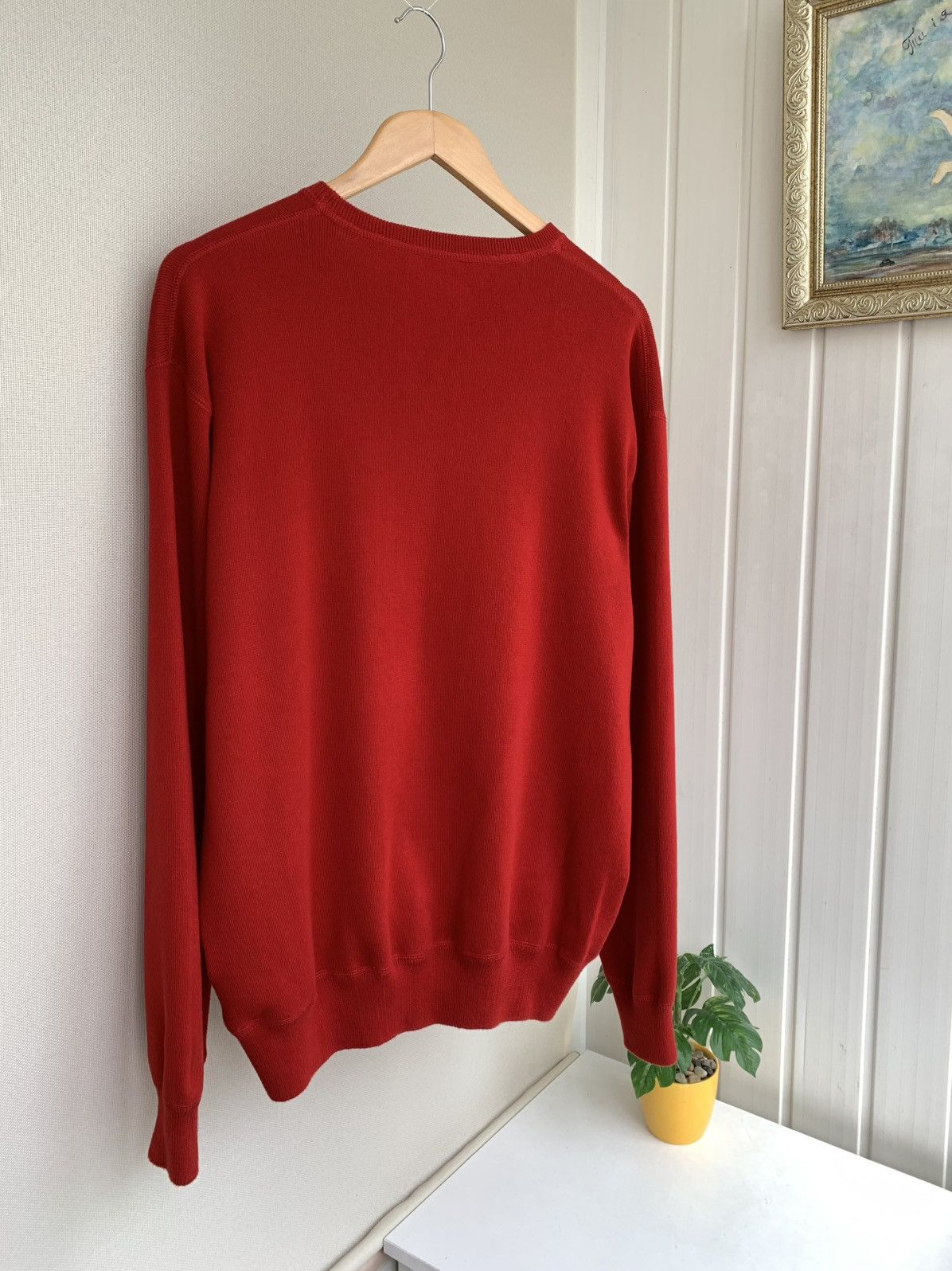 Polo Ralph Lauren Polo Ralph Lauren Sweatshirt Crew Neck Red Mens Size L Size US L / EU 52-54 / 3 - 6 Thumbnail
