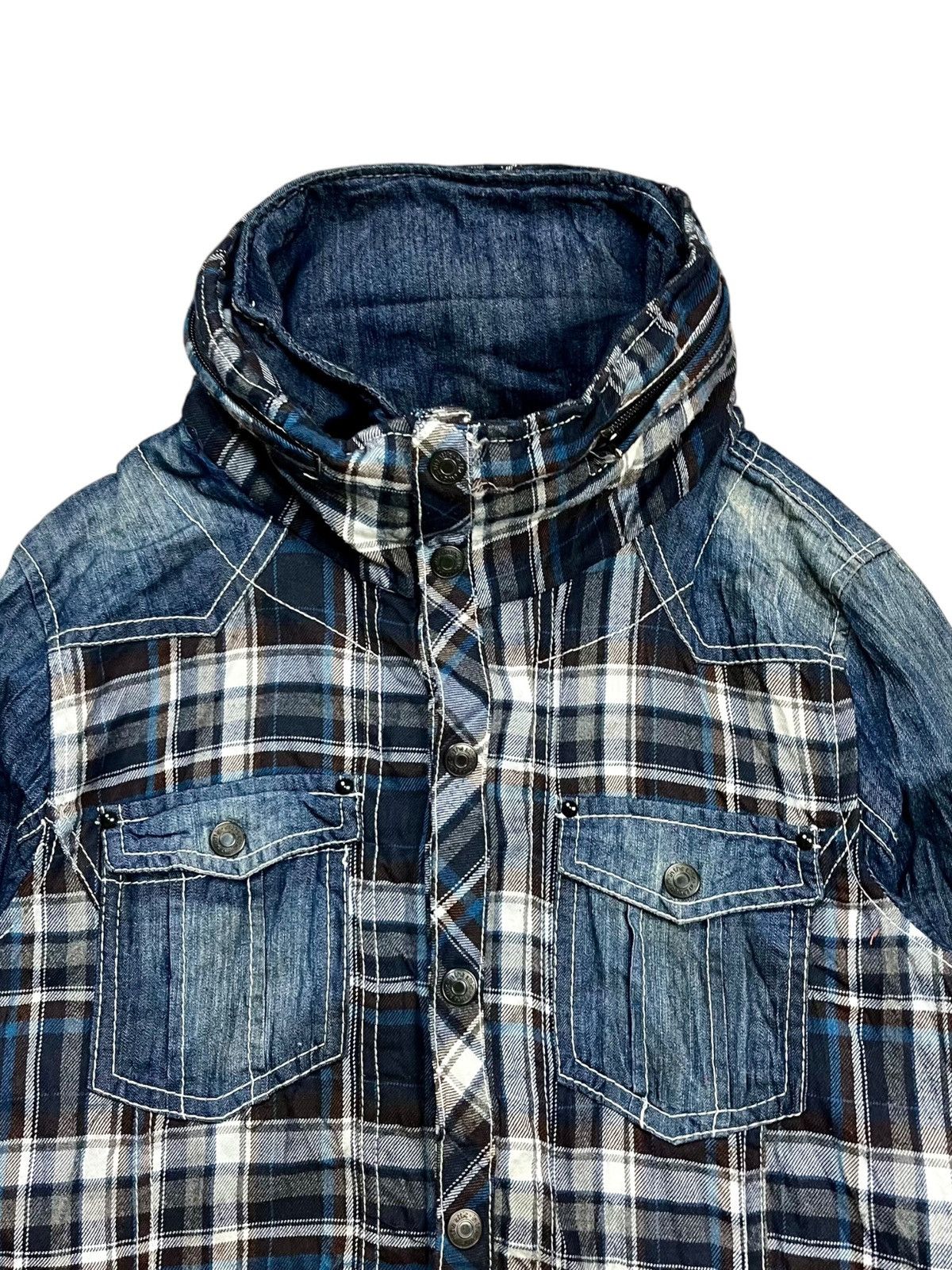 If Six Was Nine 2000s In The Attic - Apocalypse Flanel Bono Jacket Size US M / EU 48-50 / 2 - 8 Thumbnail