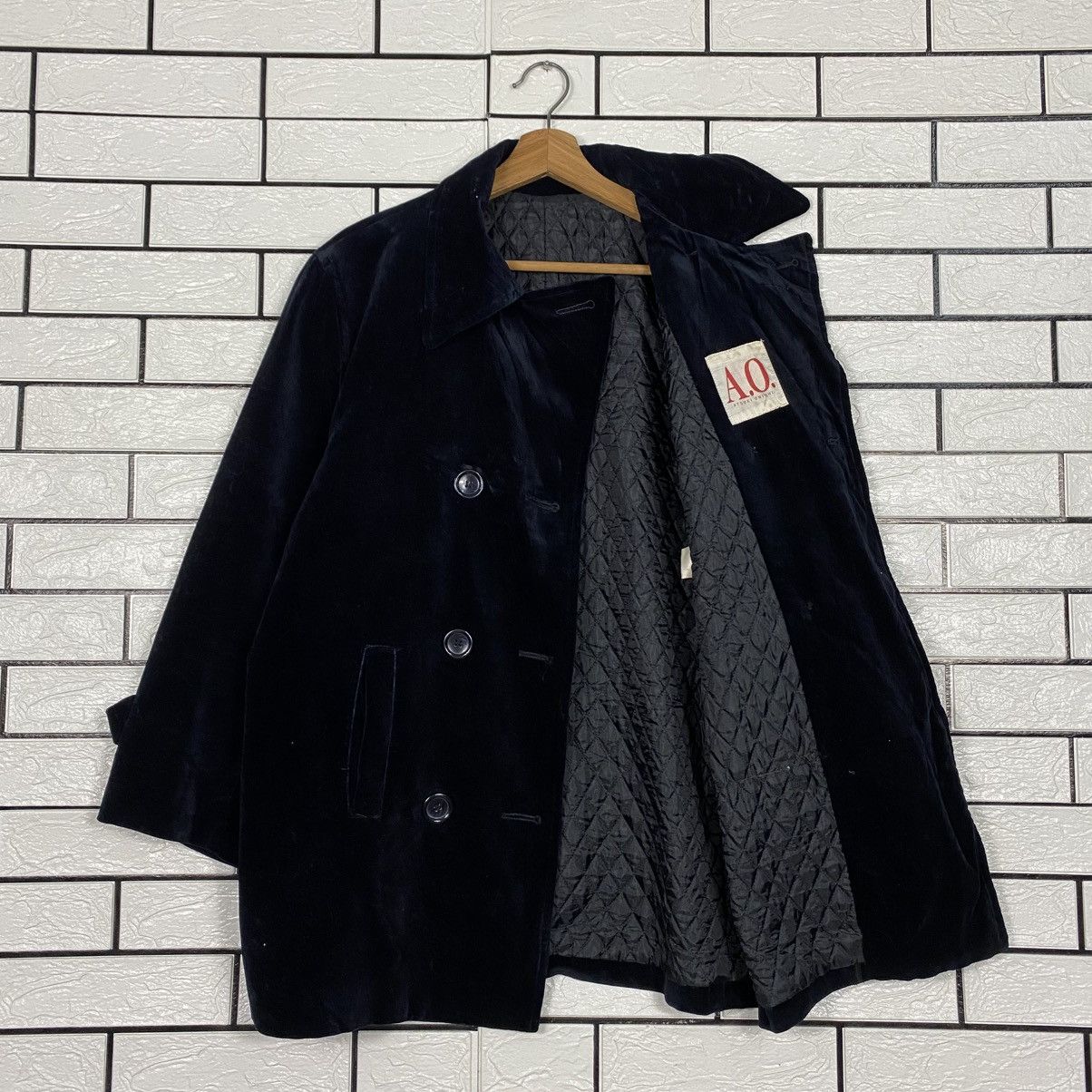 Yohji Yamamoto 📌Vintage Chore Velvet Jacket Atsuki Onishi Double Breast Size US M / EU 48-50 / 2 - 12 Thumbnail