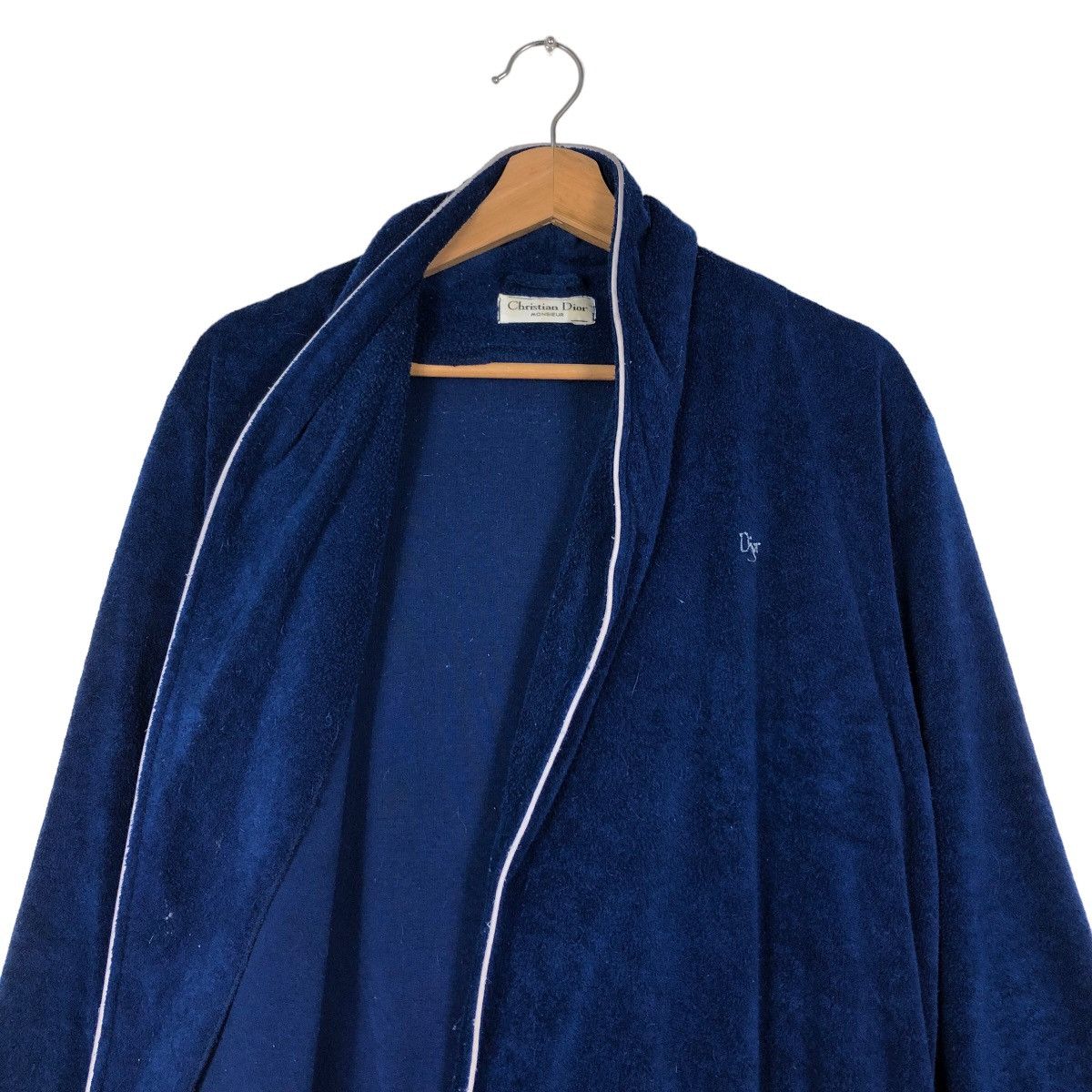 Christian Dior Monsieur 🔥Rich Blue - Wool Long Bath Robe Luxury Wear Size US M / EU 48-50 / 2 - 10 Thumbnail