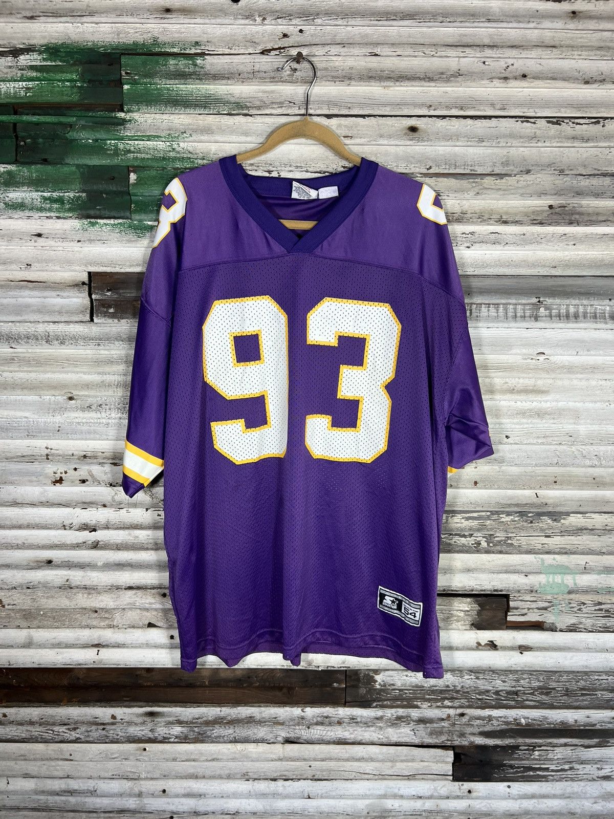Starter × Vintage Vtg 1995 Starter Minnesota Vikings John Randle Jersey XXL Size US XXL / EU 58 / 5 - 1 Thumbnail