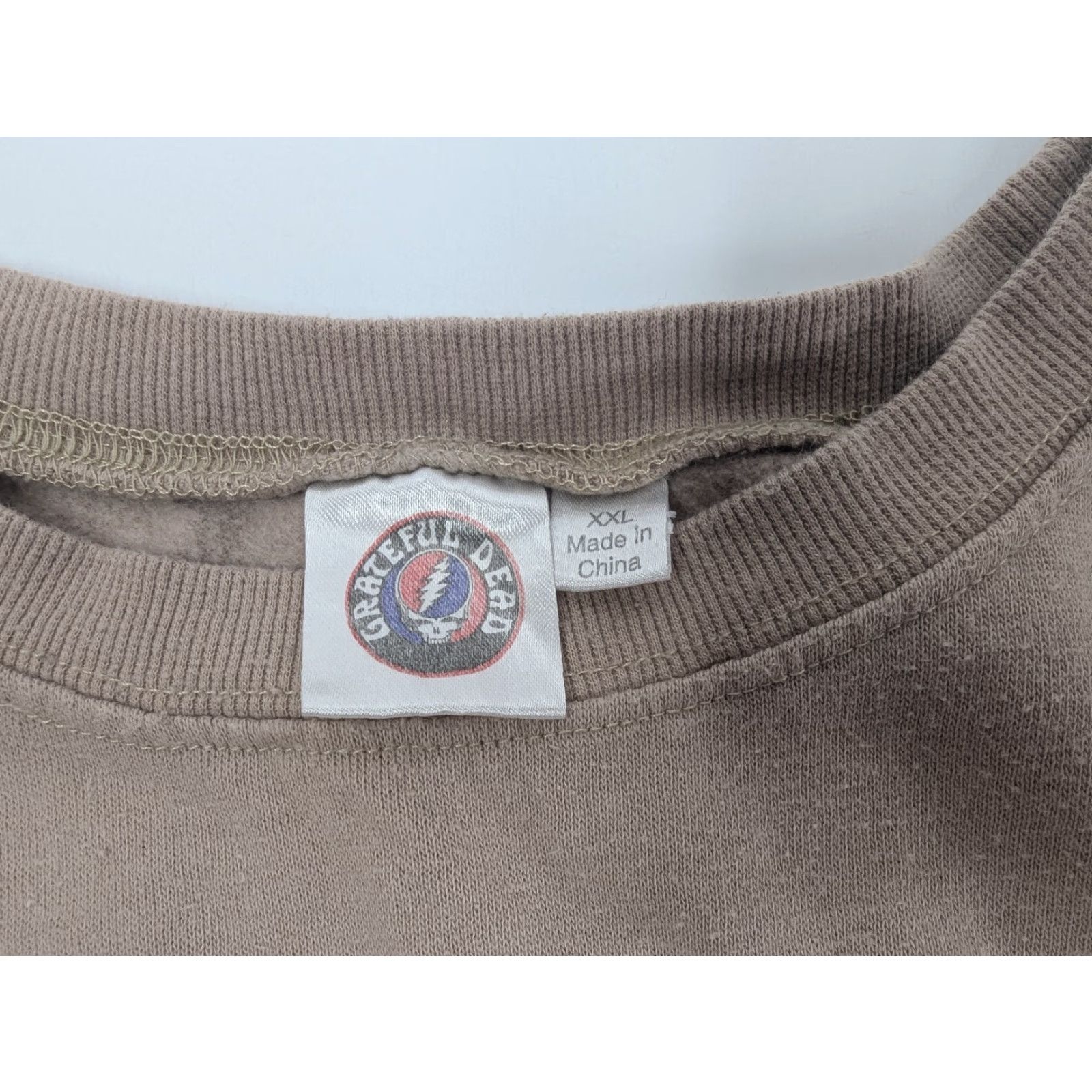 Vintage Grateful Dead Sweatshirt Womens 2XL Brown Tie Dye Bear Roses Hippie Band Pullover Crew Neck Long Sleeve Cotton Blend Knit Casual Size XXL / US 16-18 / IT 52-54 - 7 Thumbnail