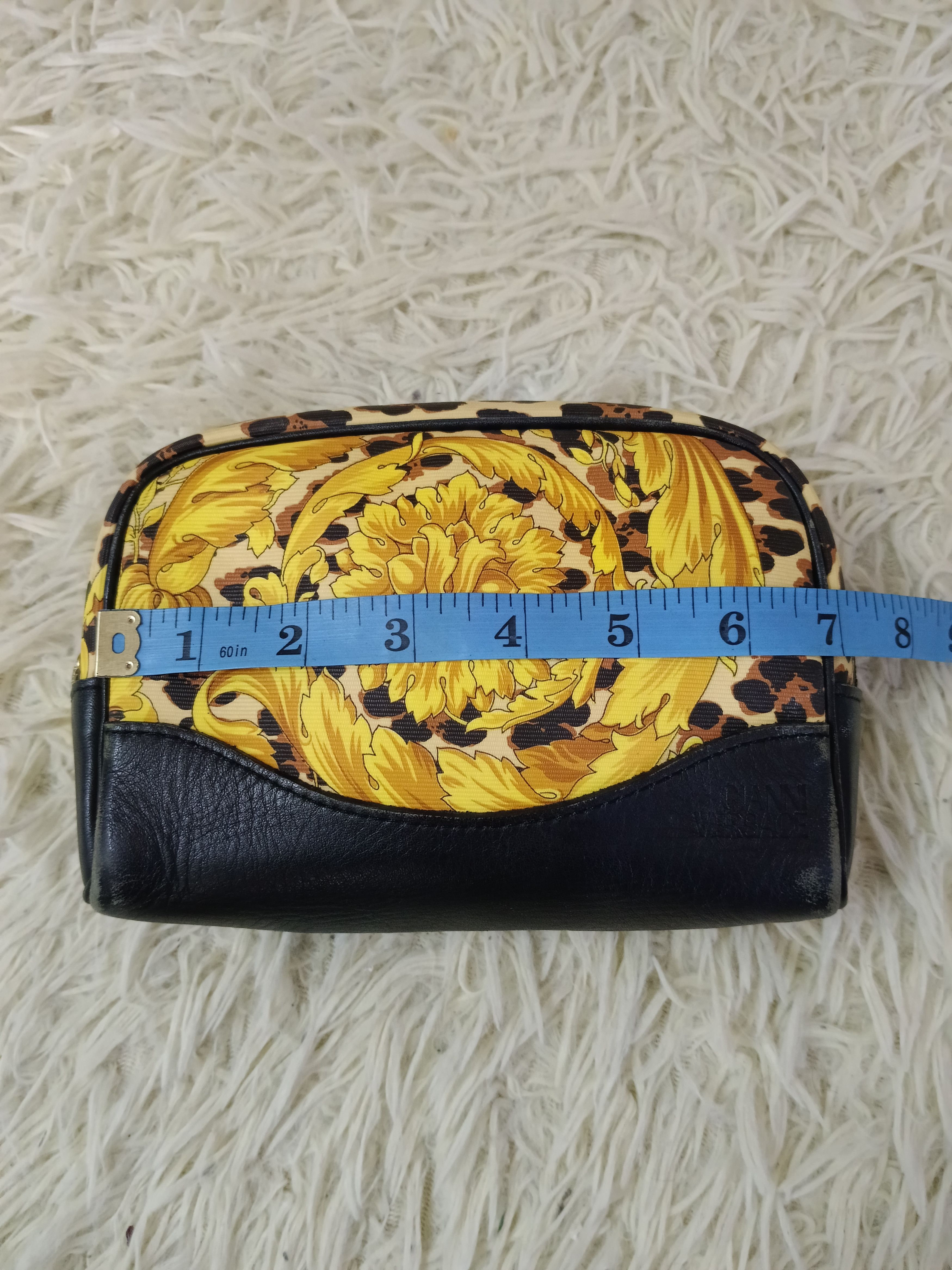 Versace VERSACE Vintage Leopard Print Mini Clutch Size ONE SIZE - 5 Thumbnail