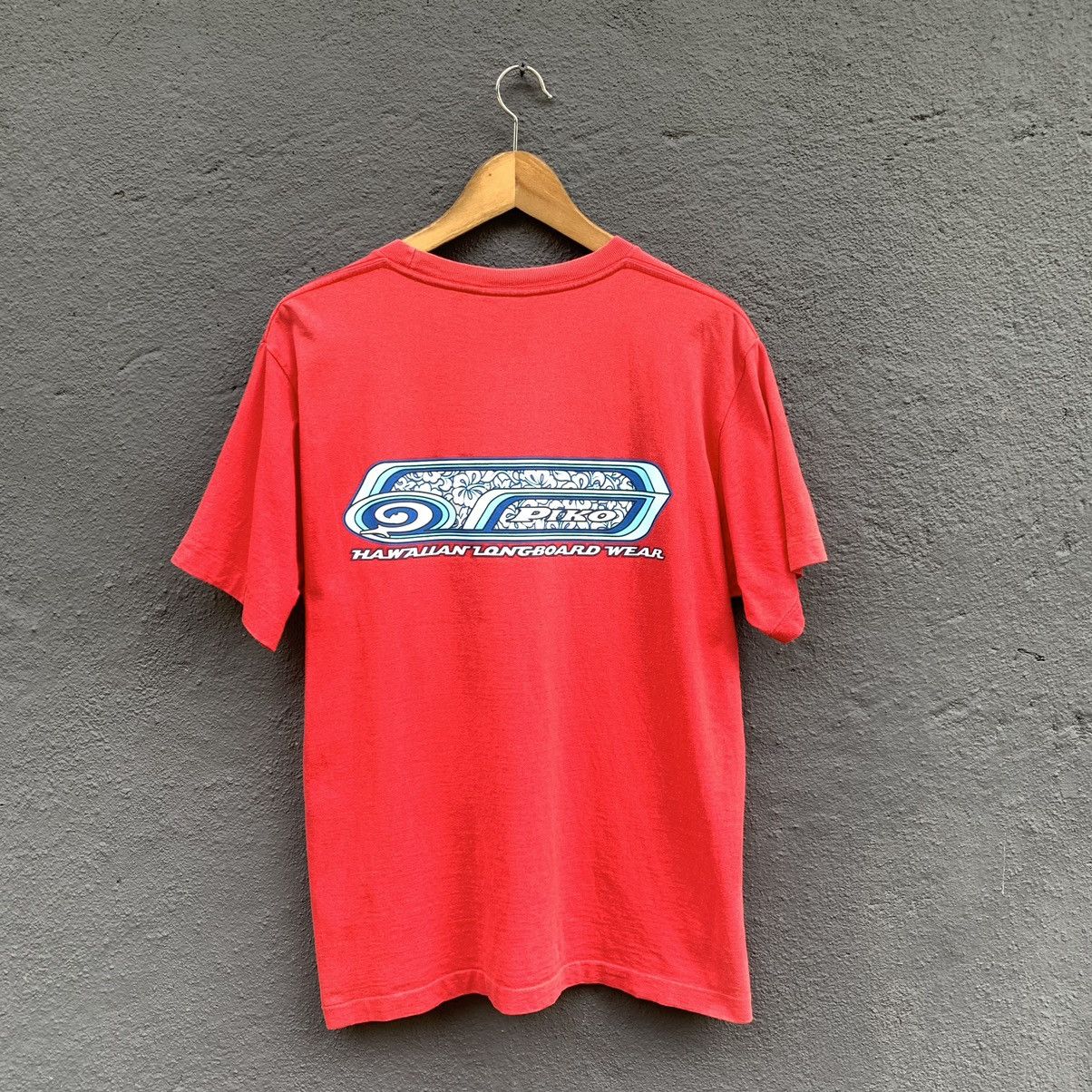 Vintage Thrashed faded 90s piko surfing tee Size US M / EU 48-50 / 2 - 1 Thumbnail