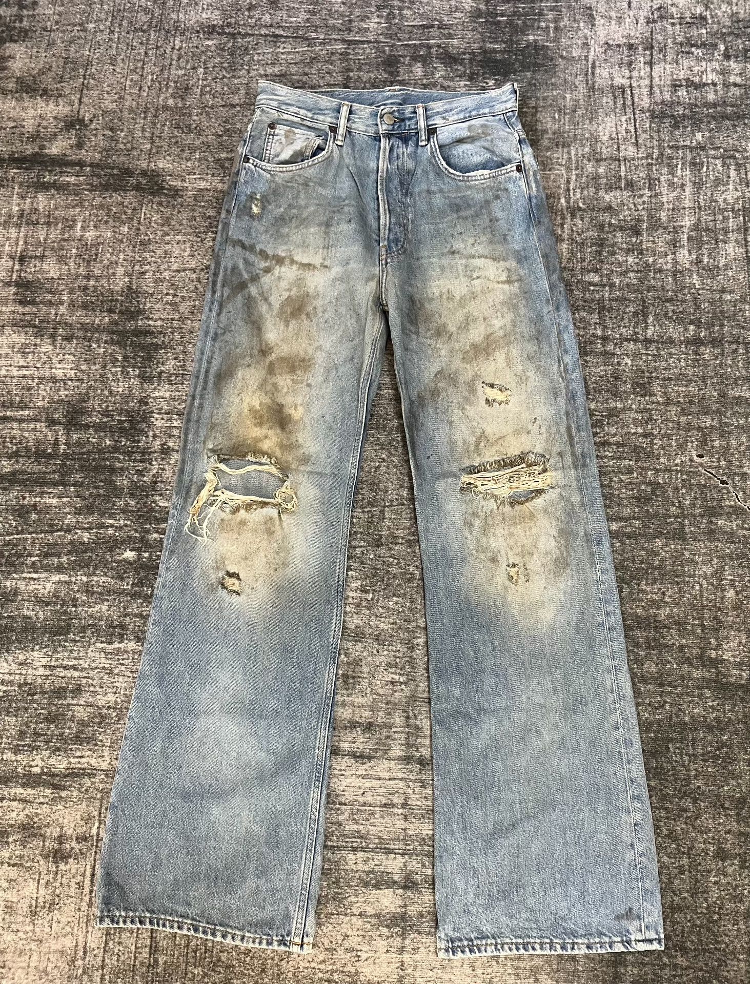 Acne Studios Acne Studios Denim Oversized Blue Denim Jeans M Men Size US 32 / EU 48 - 1 Thumbnail