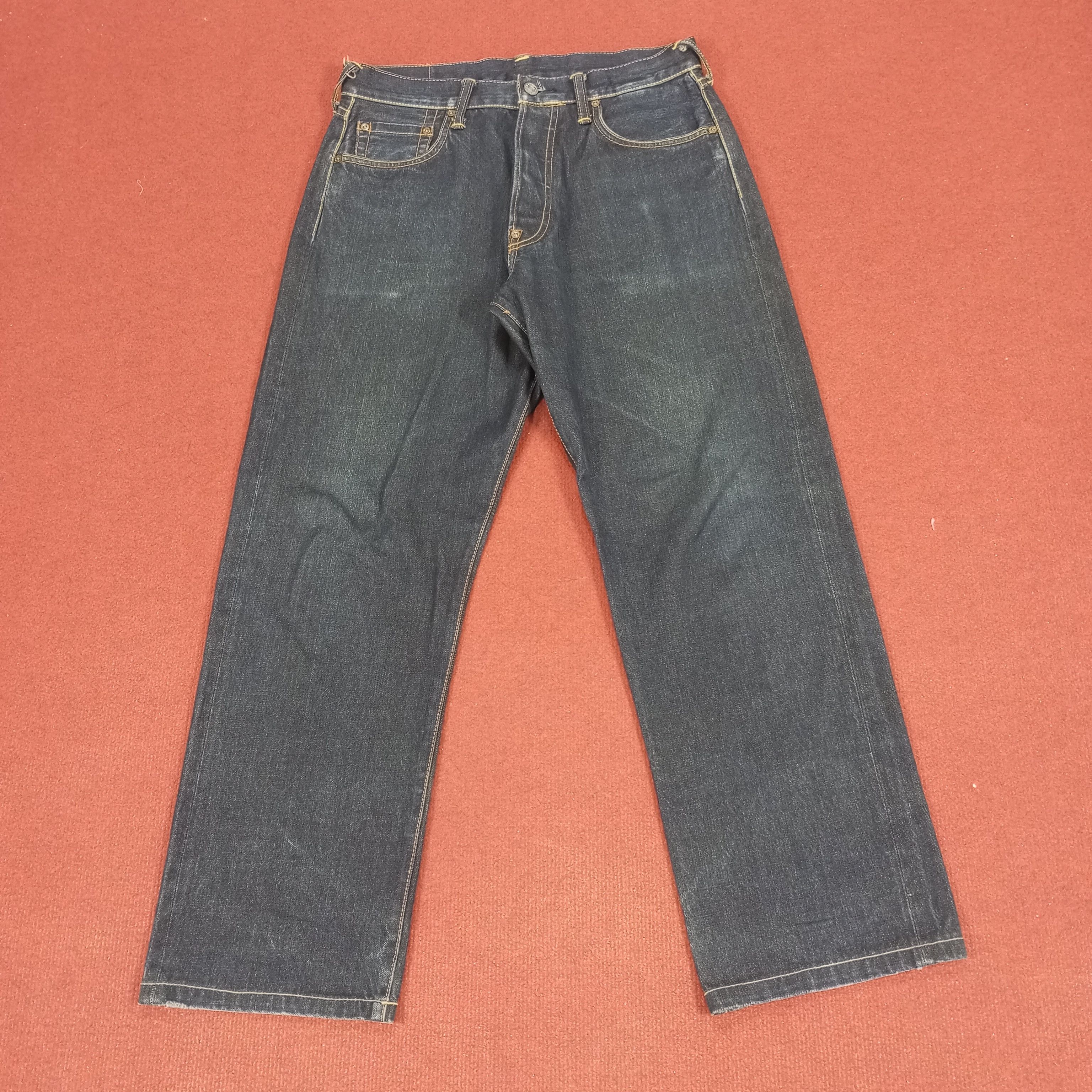 Evisu Evisu Japanese Brand Fashion Style Jeans Size US 31 - 4 Thumbnail