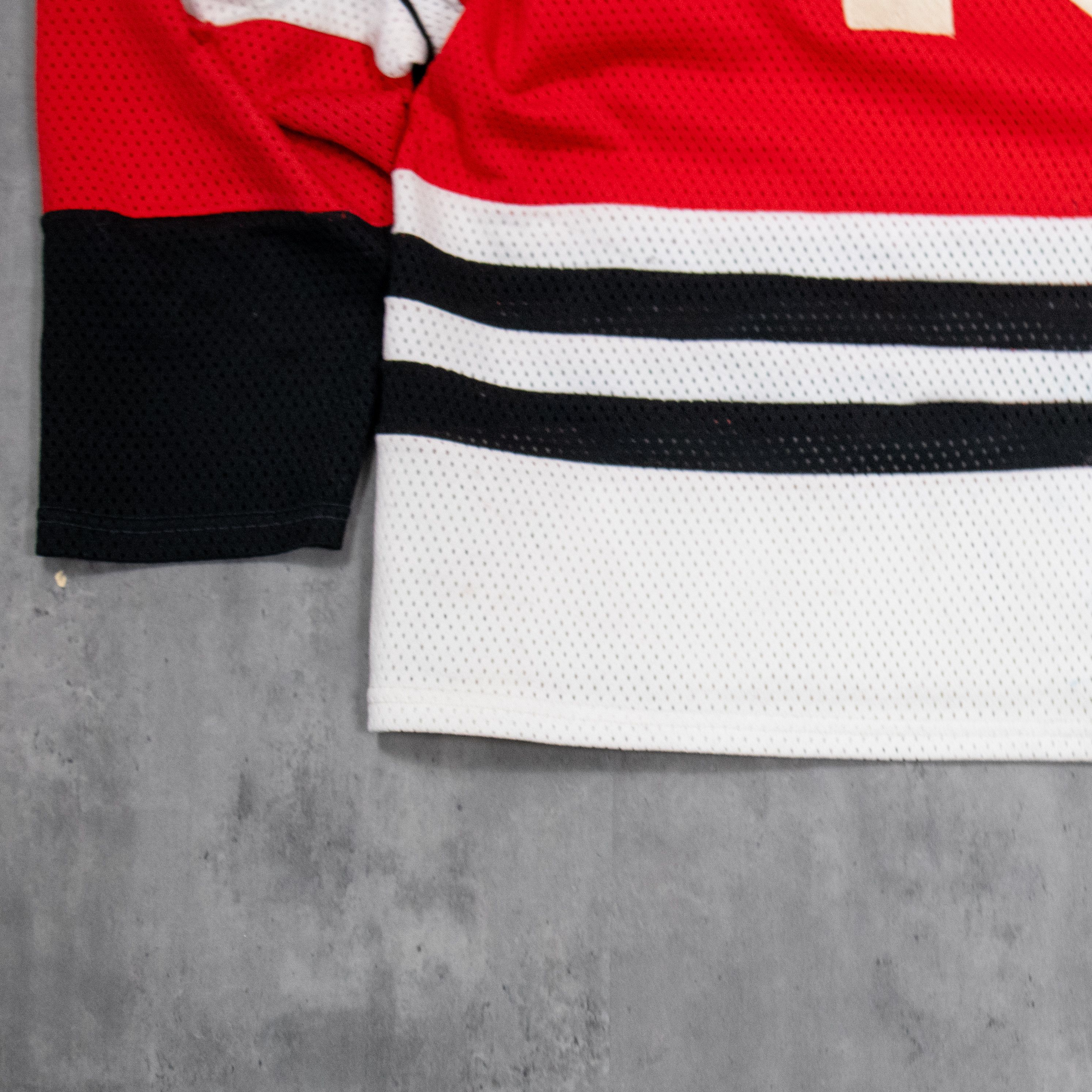 Vintage Vintage 1990's 90's Calgary Gear's Red Oversize Red Jersey Size US XL / EU 56 / 4 - 11 Thumbnail