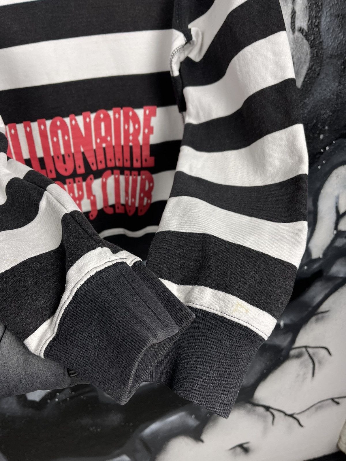Billionaire Boys Club Billionaire Boys Club Big Logo Stripe Hoodie Men’s Size M Size US M / EU 48-50 / 2 - 16 Thumbnail