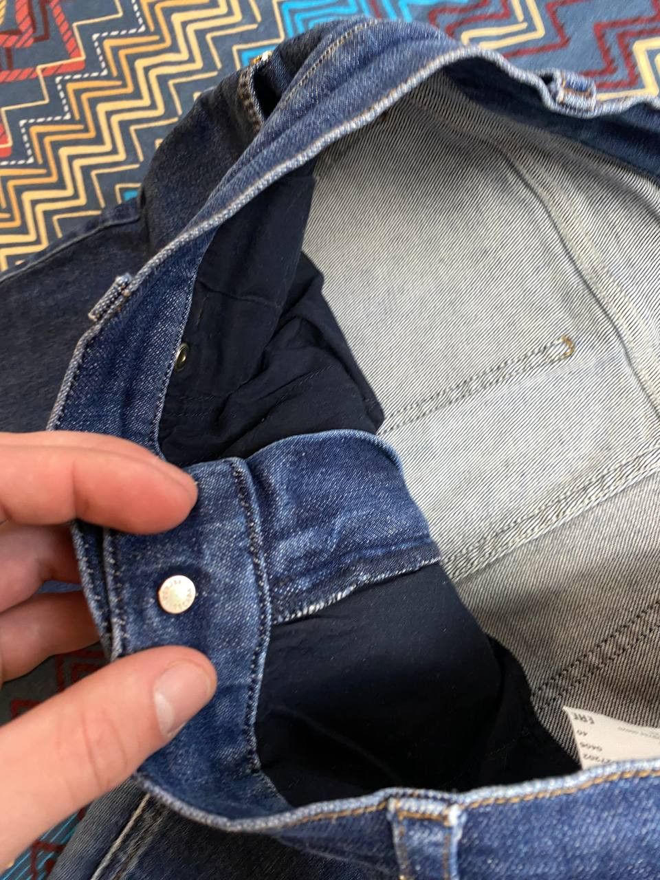 Escada × Vintage Escada Distressed Denim Pant Size US 40 / EU 56 - 11 Thumbnail