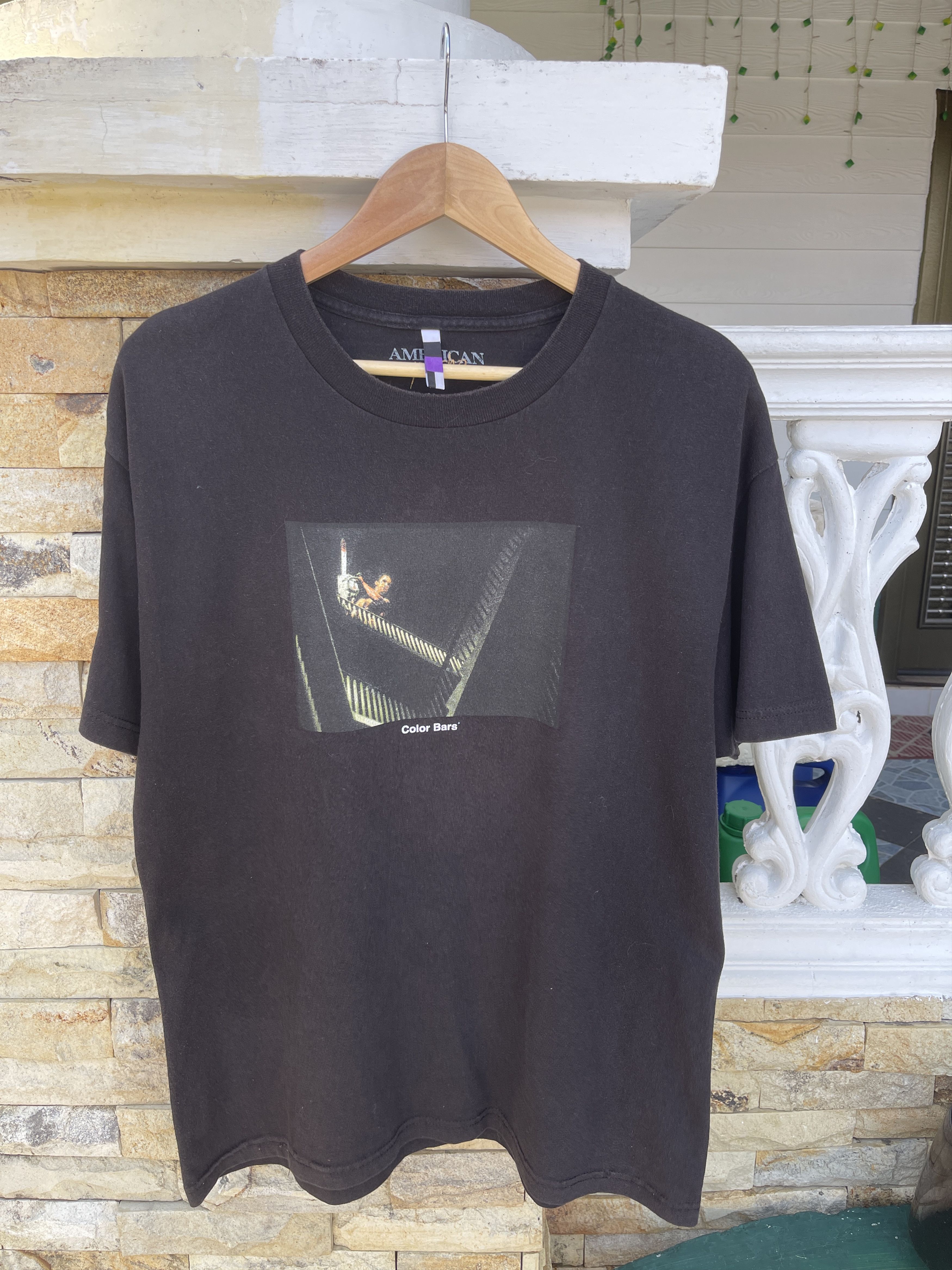 Expert Horror Last Drop🔥Rare🔥Vintage American Psycho Movie T-Shirt Size US L / EU 52-54 / 3 - 2 Thumbnail