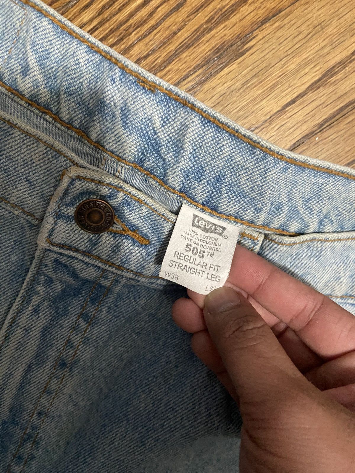 Levi's Vintage levi 505 orange tab jeans Size US 38 / EU 54 - 5 Thumbnail