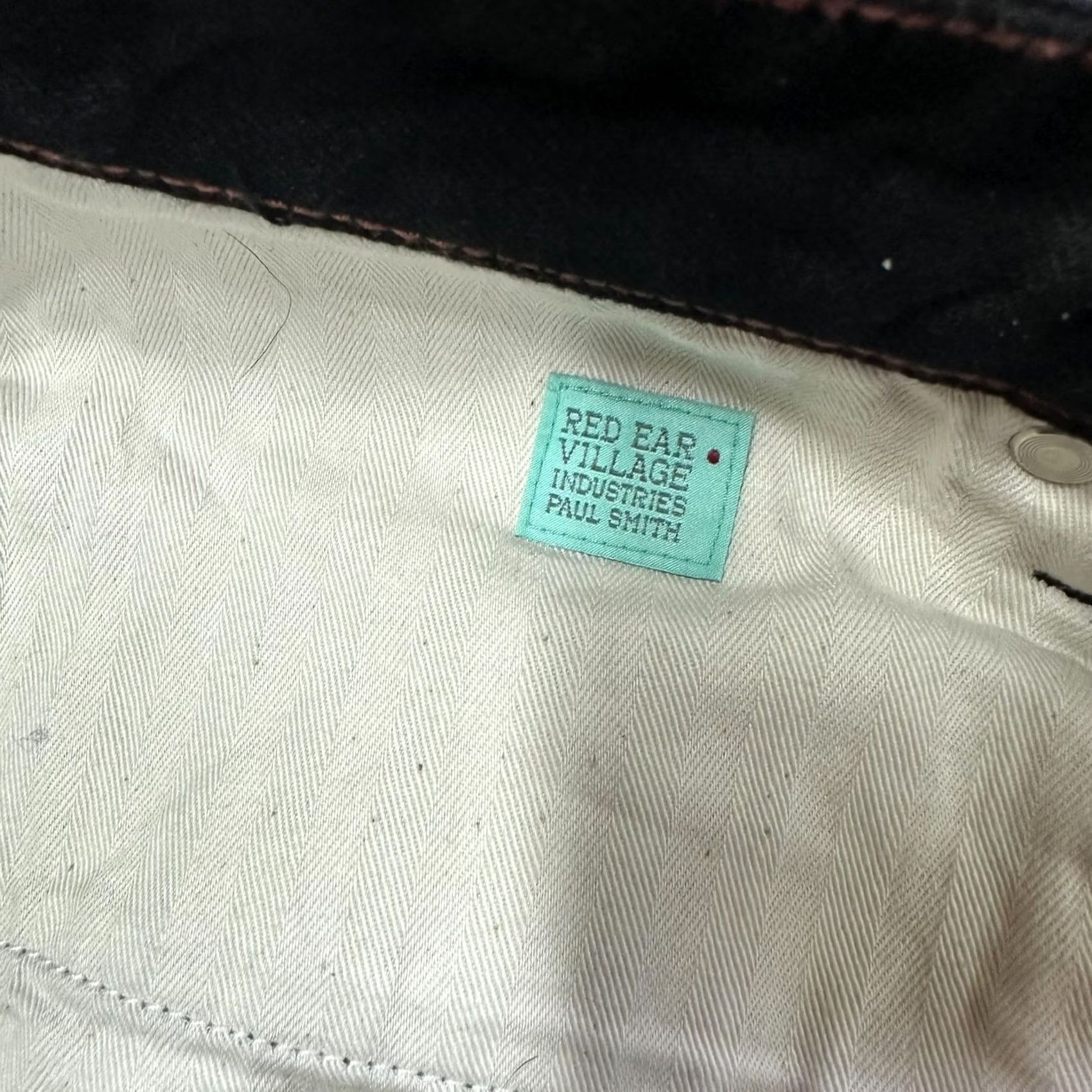 Paul Smith Paul Smith Jeans Button Fly 34x32 Slim Straight Black Denim Mens Regular Jeans Size US 34 / EU 50 - 6 Thumbnail