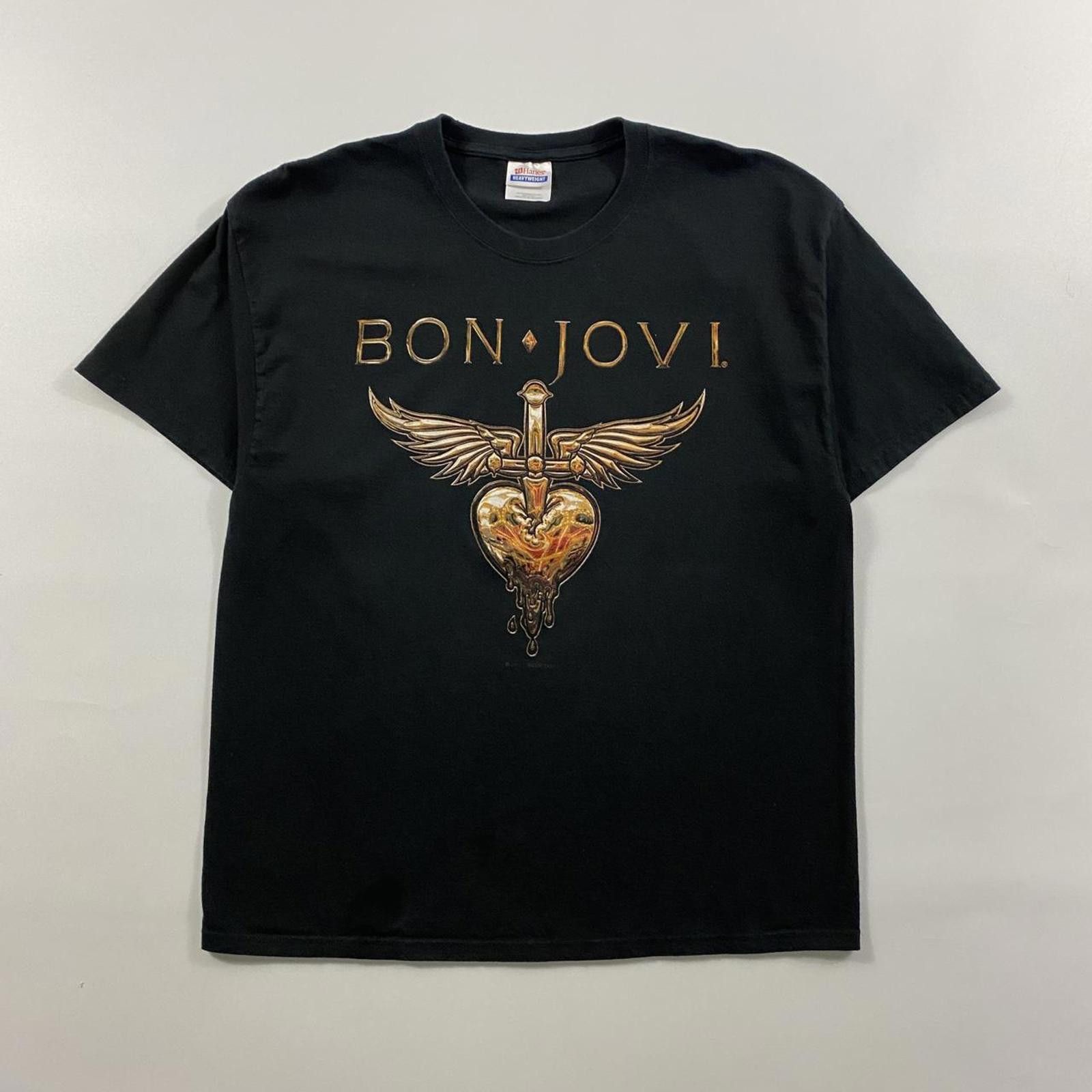 Vintage Y2K Bon Jovi Band Tee Size US L / EU 52-54 / 3 - 1 Thumbnail