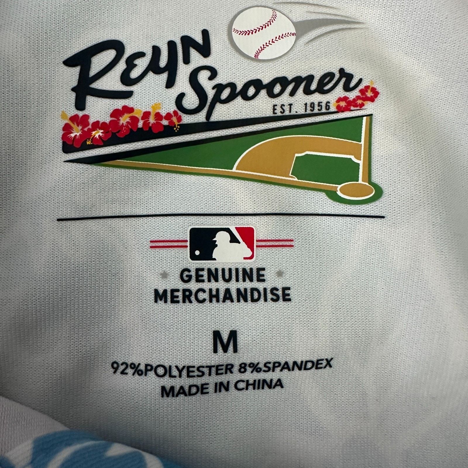 Reyn Spooner Reyn Spooner Phillies Hawaiian Polo Shirt Men’s Medium Blue Size US M / EU 48-50 / 2 - 5 Thumbnail
