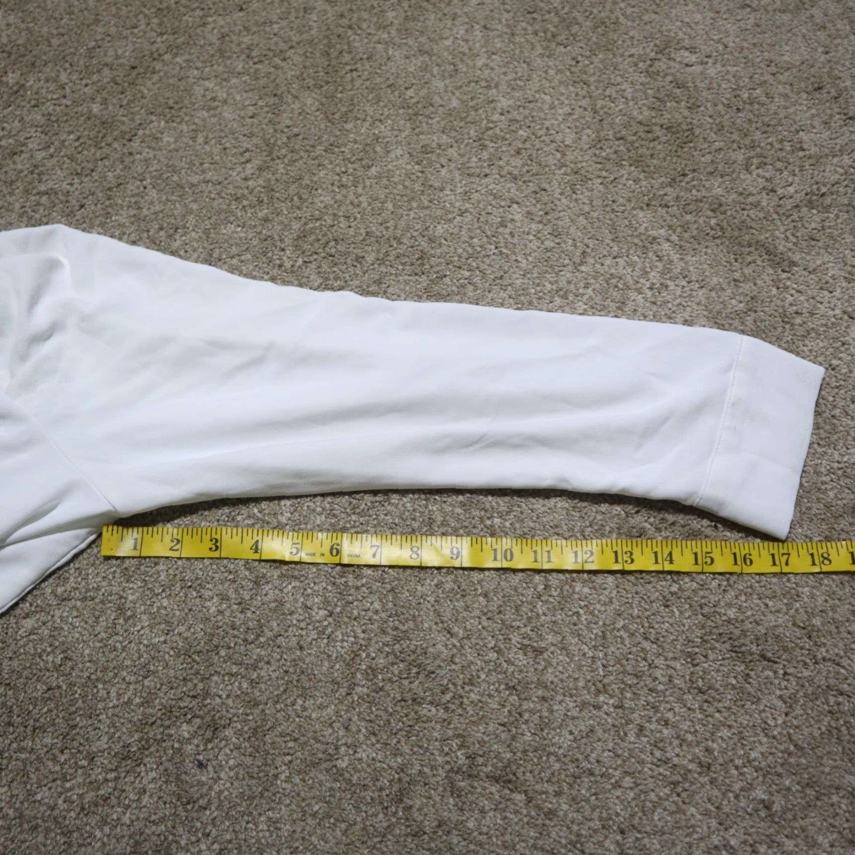 Vintage Sweet Rain Button Up Shirt Solid White 3/4 Sleeve Square Shoulder Womens L Large Size L / US 10 / IT 46 - 7 Thumbnail