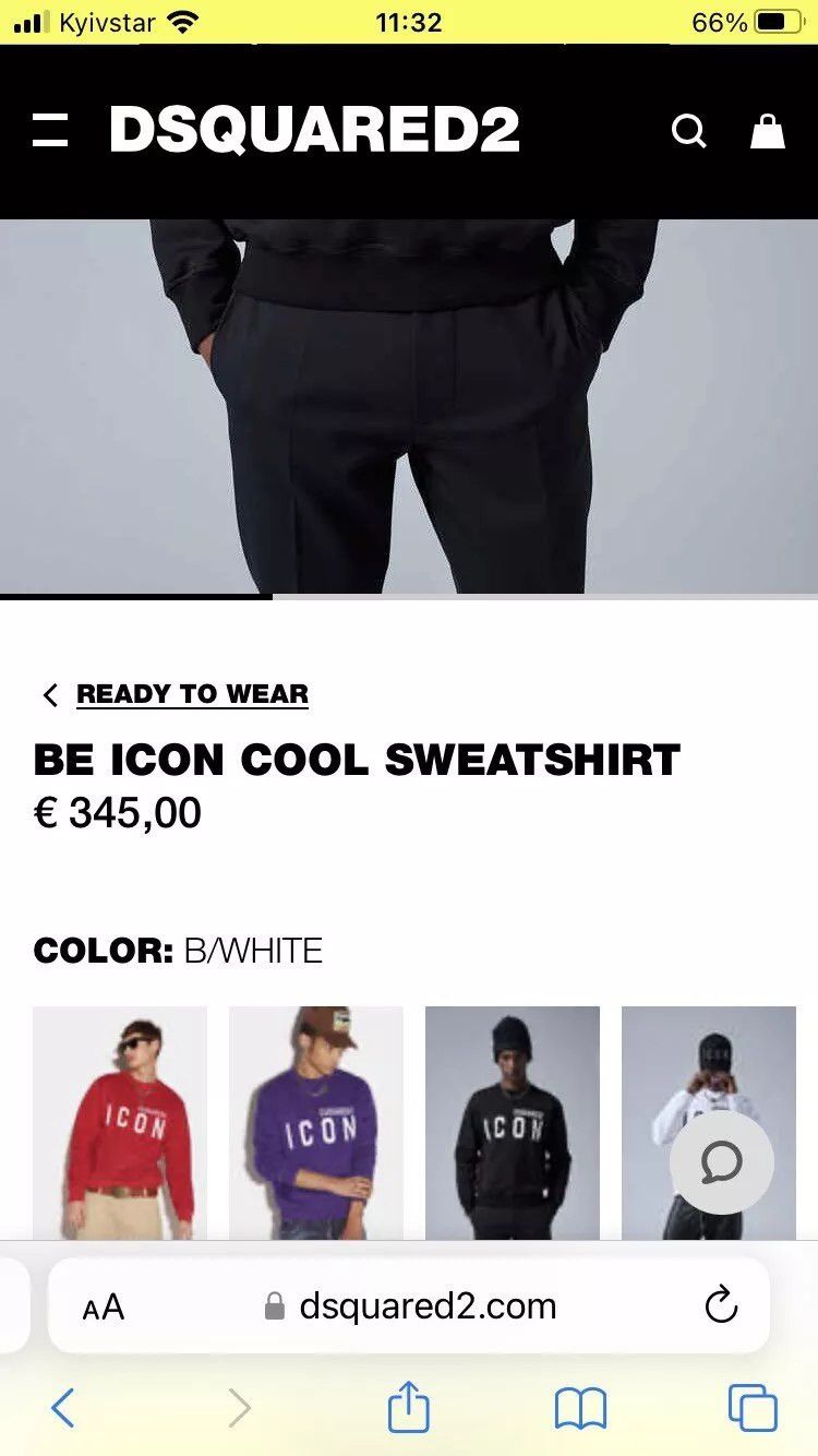 Dsquared2 Dsquared2 Icon Sweatshirt Made in Italy Size US XXL / EU 58 / 5 - 12 Thumbnail