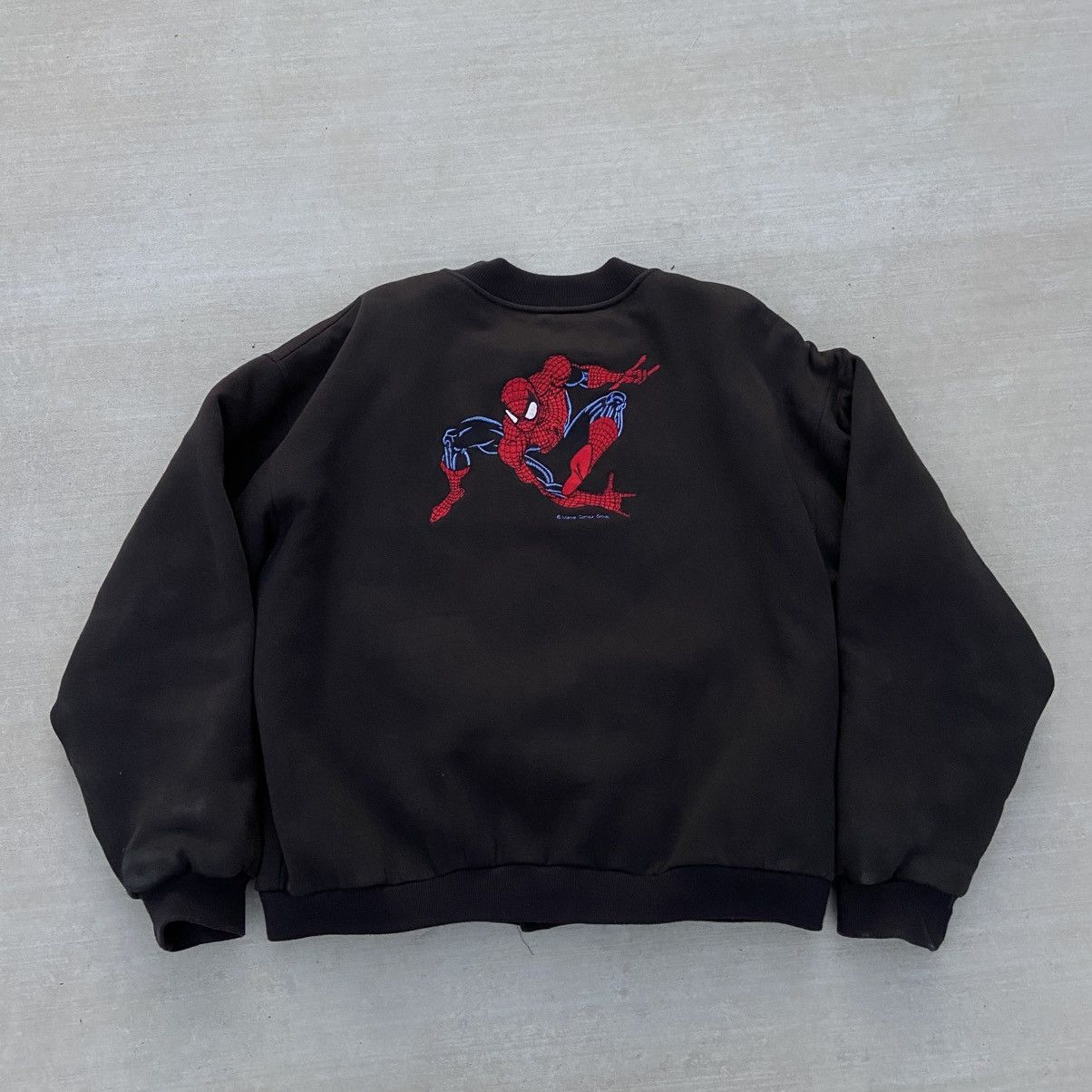 Vintage Vintage 90s Spider-Man New world entertainment jacket XL Size US XL / EU 56 / 4 - 1 Thumbnail