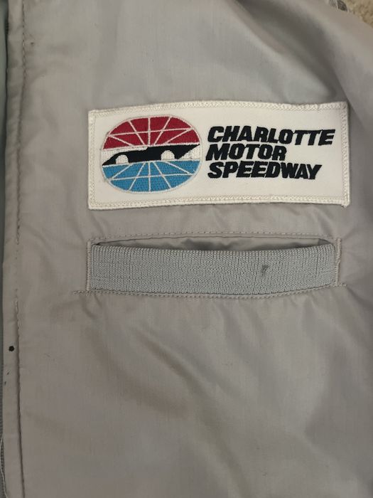 red race car driver jacket