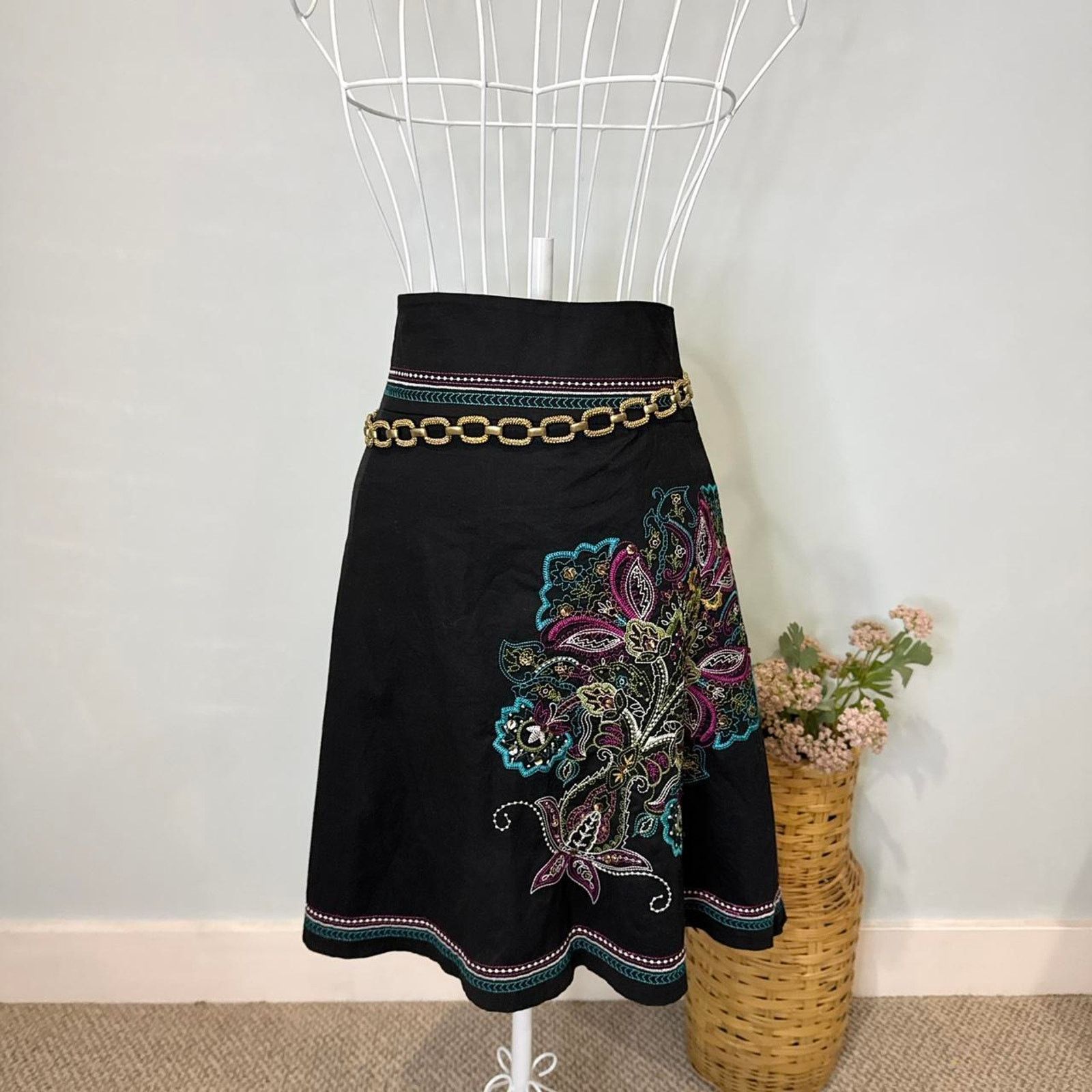 Other The perfect fairy vintage y2k heart soul black skirt Size 32" / US 10 / IT 46 - 3 Thumbnail
