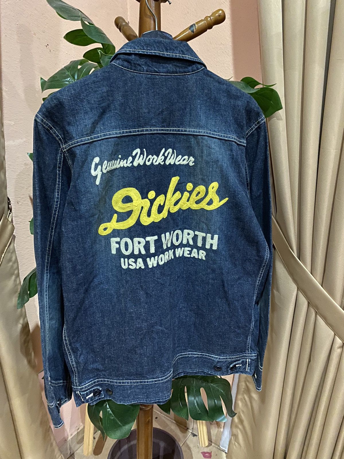 Dickies Dickies Genuine Workwear Denim Jacket - Fort Worth Vintage Size US L / EU 52-54 / 3 - 11 Thumbnail