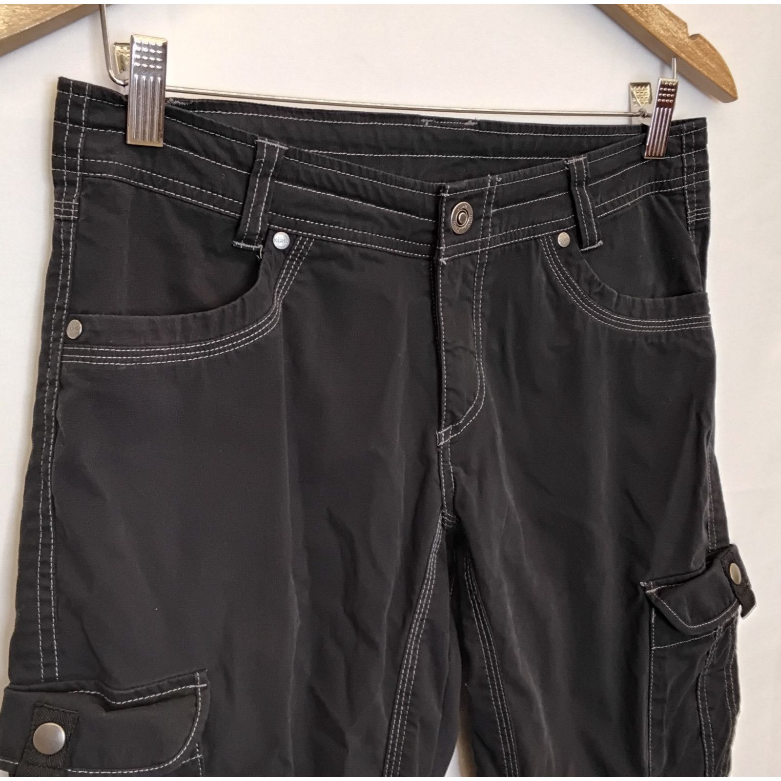 Kuhl Kuhl Legendary Pants Women's 8 32"x29" Black Lightweight Size 30" / US 8 / IT 44 - 4 Thumbnail