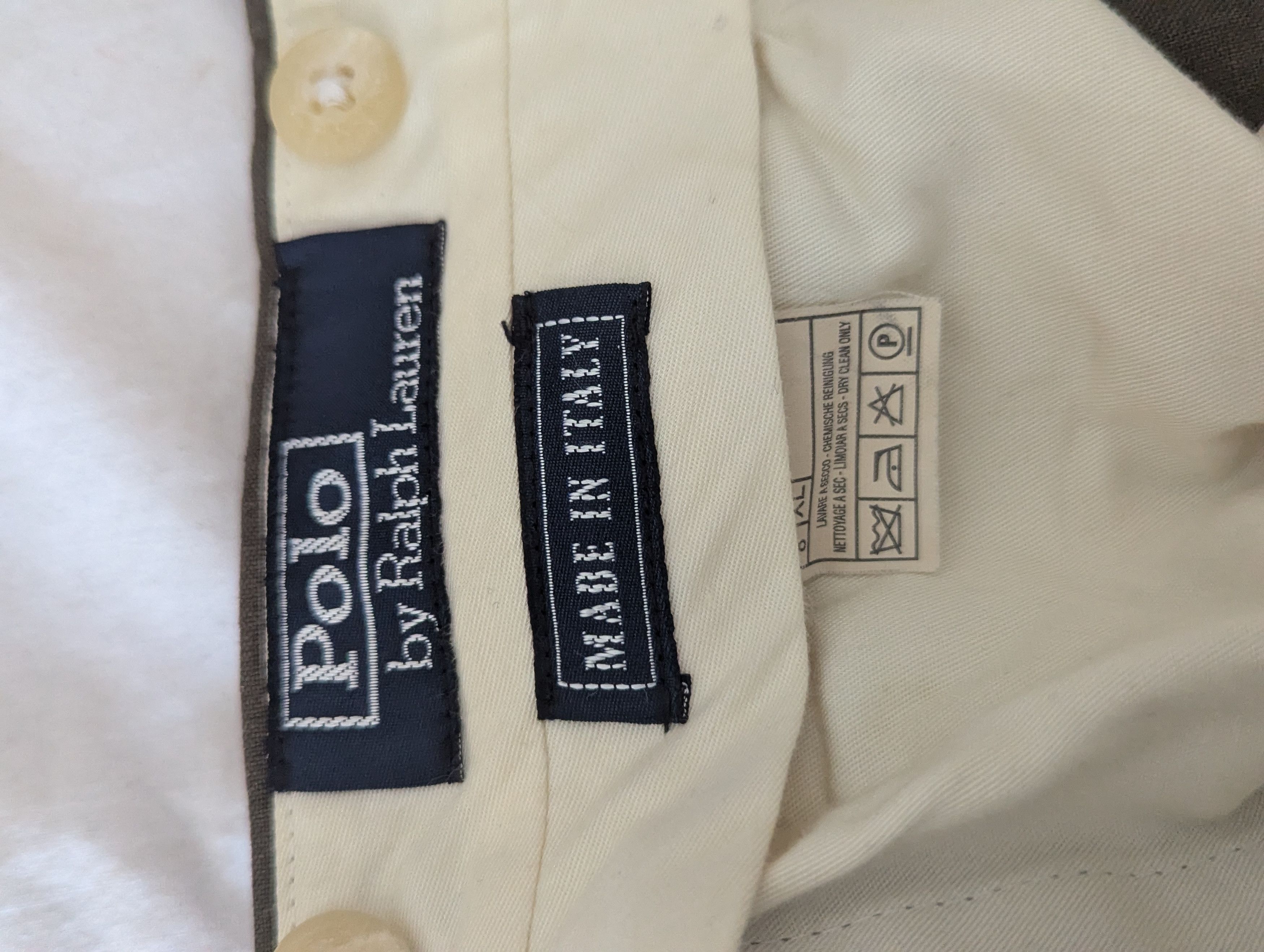 Polo Ralph Lauren Linen Pant Dark Green Size 40L - 5 Thumbnail