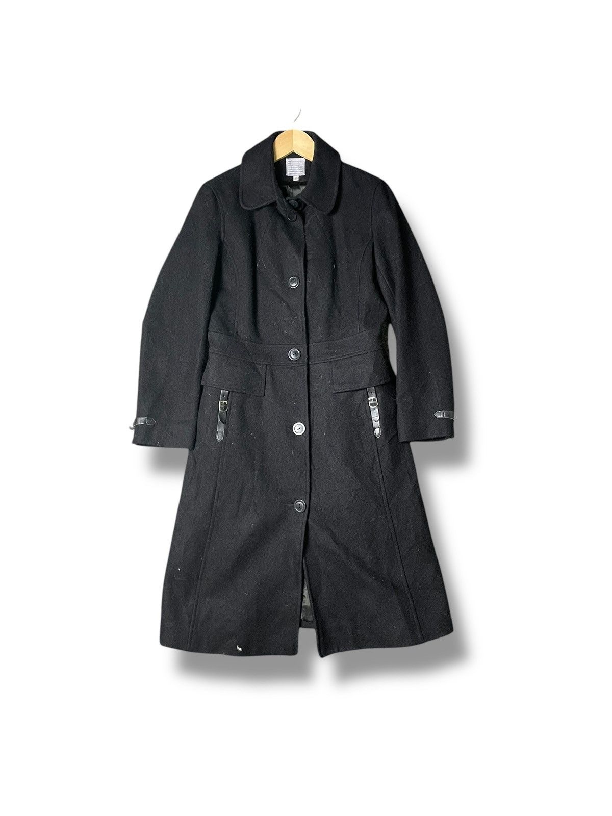 Japanese Brand × Vintage Vintage Plesner Wool Long Coat (51) Size US XS / EU 42 / 0 - 1 Thumbnail