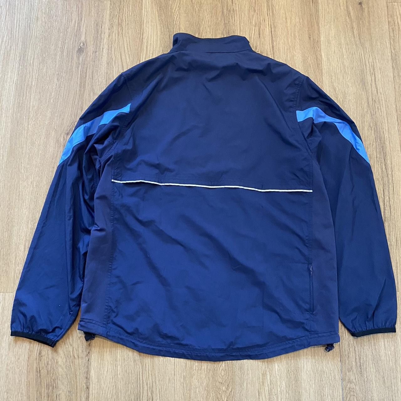 Reebok Navy blue Reebok windbreaker jacket #retro Vintage Size US L / EU 52-54 / 3 - 3 Thumbnail