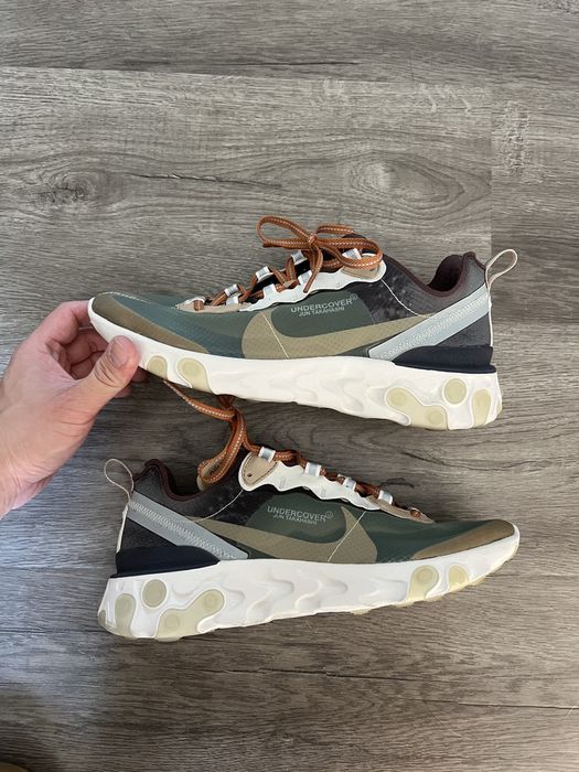 Undercover x 'react hotsell element 87 green black