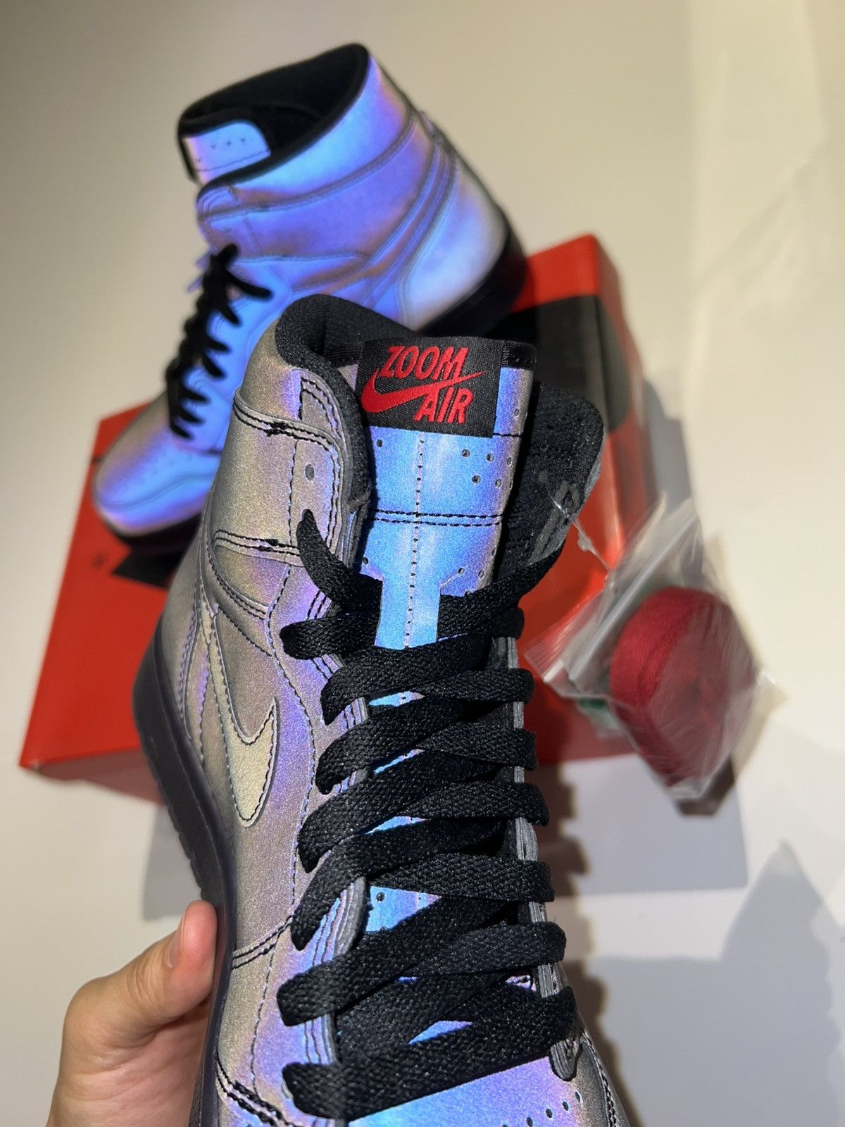 Nike *LAST PRICE DROP* BNIB 3M Air Jordan 1 High Zoom “Fearless” Size US 8.5 / EU 41-42 - 10 Thumbnail