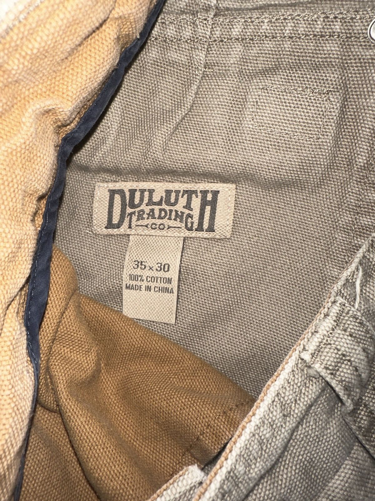 Duluth Trading Company Vintage Duluth Trading Co Heavy Duty Baggy Cargo Pants Size US 35 - 4 Thumbnail