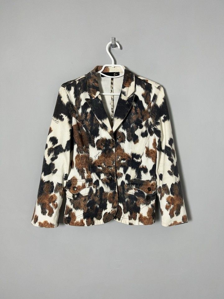Just Cavalli Just Сavalli Roberto Cavalli Women's Jacket Size S-M Size M / US 6-8 / IT 42-44 - 6 Thumbnail