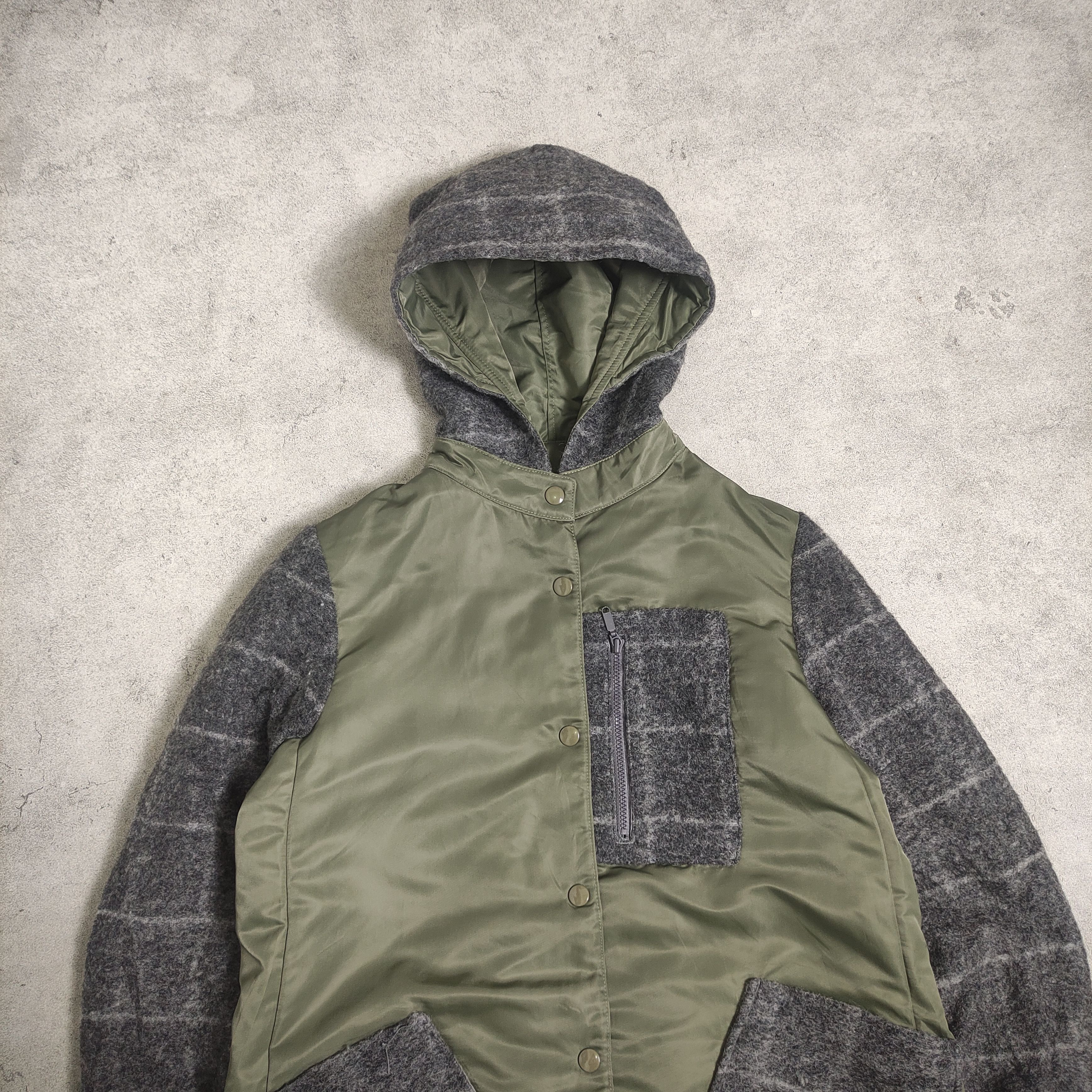 Frapbois × Issey Miyake Frapbois Hybrid Jacket Avant Garde Japanese Brand Size US M / EU 48-50 / 2 - 3 Thumbnail