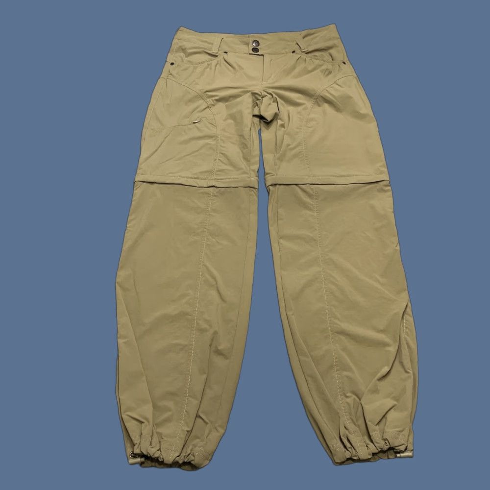 Athleta ATHLETA Pants Hike Women 12 Zip Pockets Drawcord Ankle Nylon Spandex Brown 32x32 Moisture Wicking Wind Resistant Pockets Athleisure Hiking 12 Size 24" / US 00 / IT 34 - 1 Thumbnail