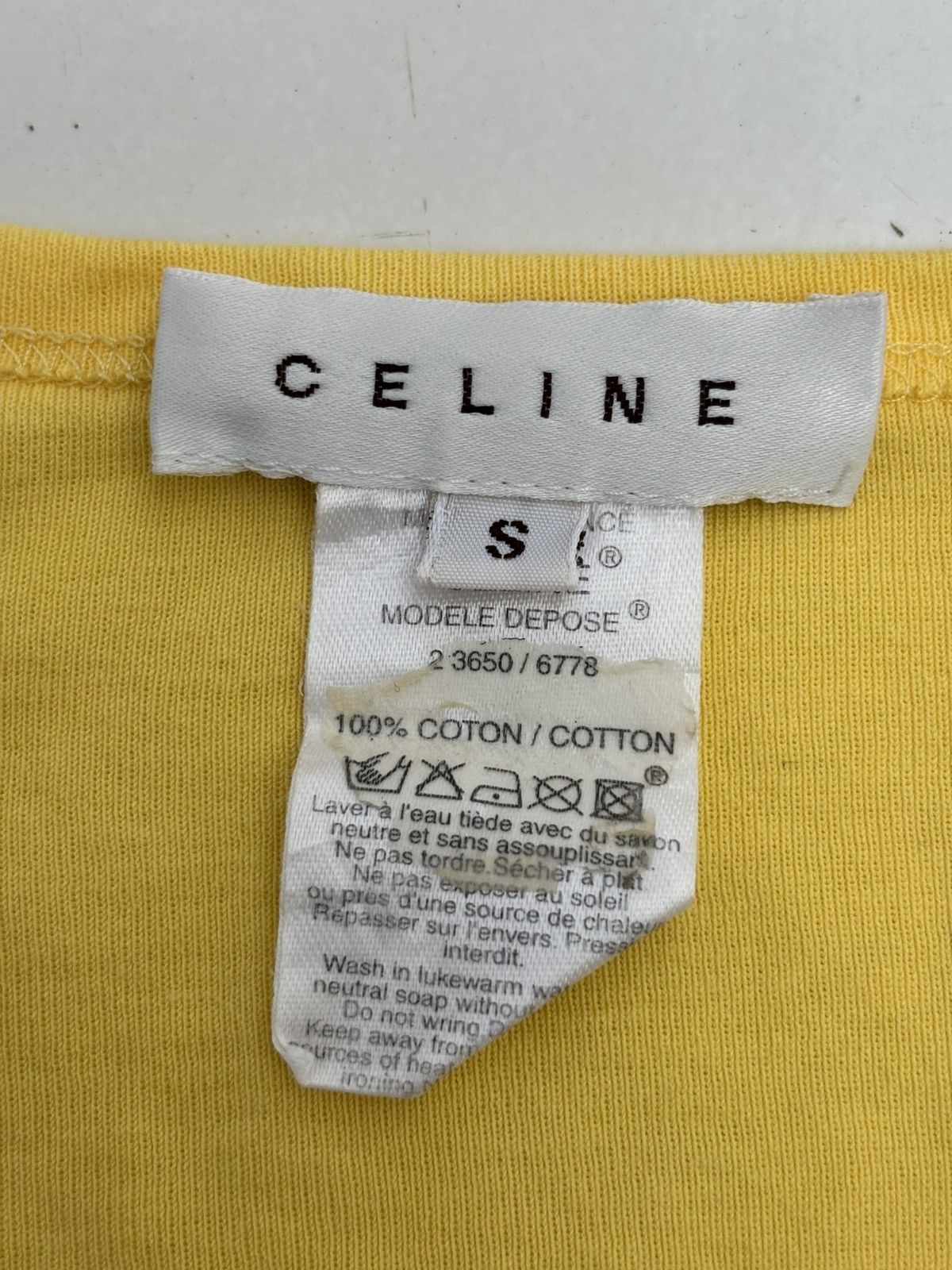 Celine Y2K Studded Logo T-Shirt Size S / US 4 / IT 40 - 3 Thumbnail