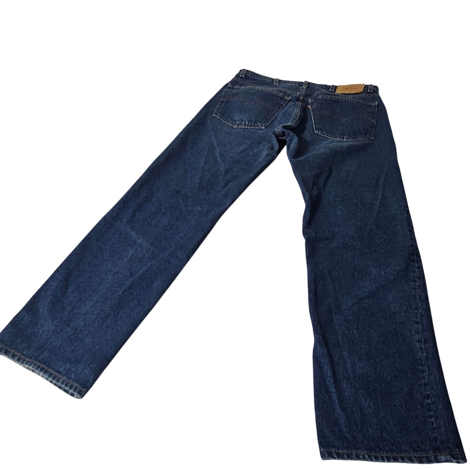 Levi's VTG Levi 505 0216 Jeans Mens 1987 W34 L29 Made USA 80s Size US 34 / EU 50 - 3 Thumbnail