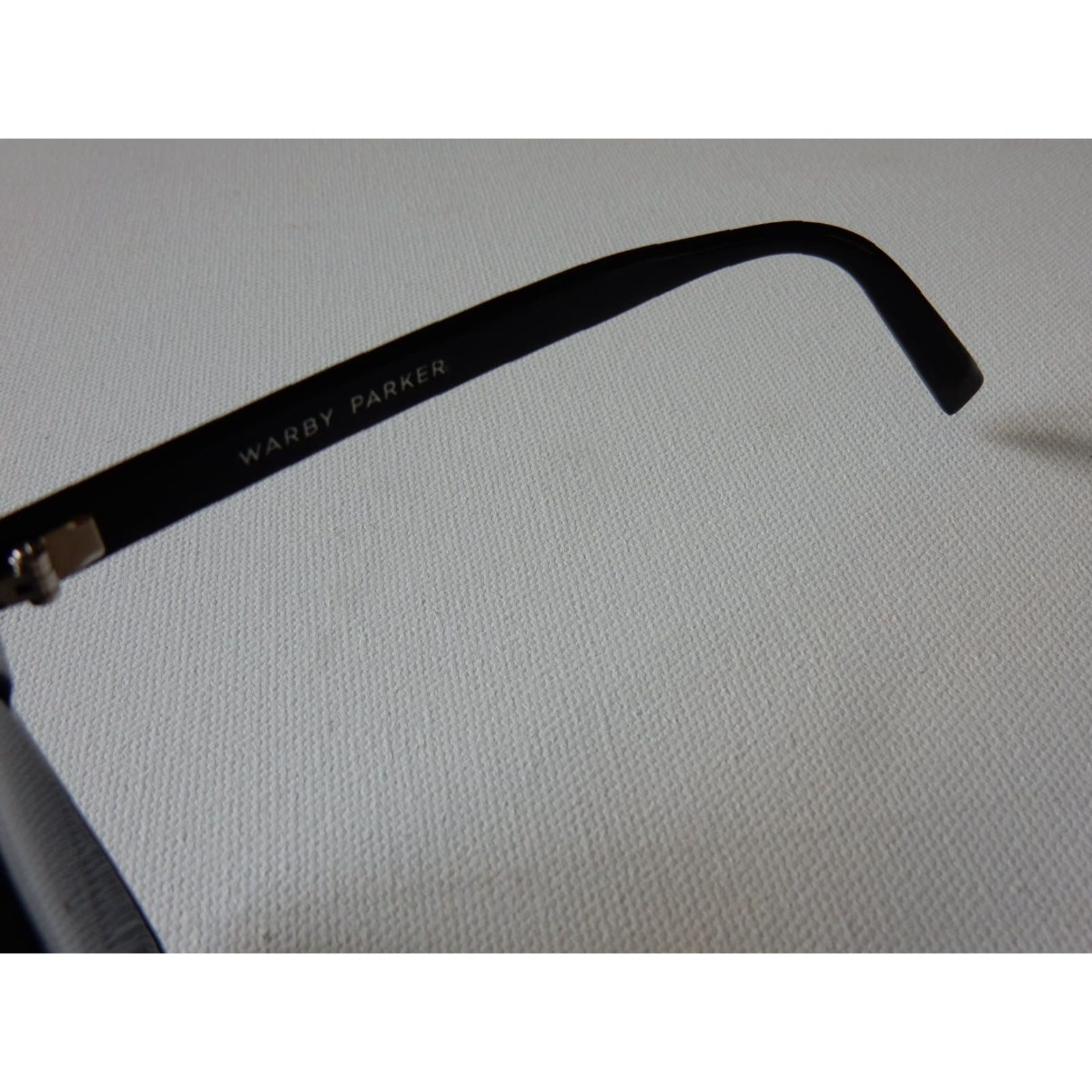 Parker VINTAGE Warby Parker Sunglasses Frames Only Men Adult Black 57mm 17mm 140mm Size ONE SIZE - 4 Thumbnail