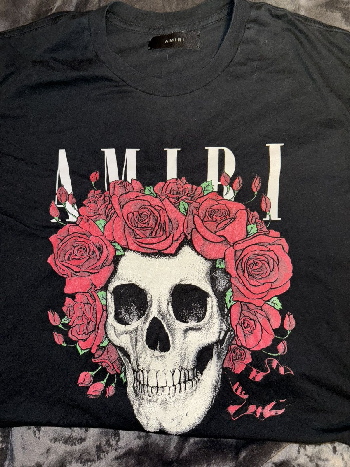 Amiri × Grateful Dead Amiri x Grateful Dead Skull with Roses XL Size US XL / EU 56 / 4 - 1 Thumbnail