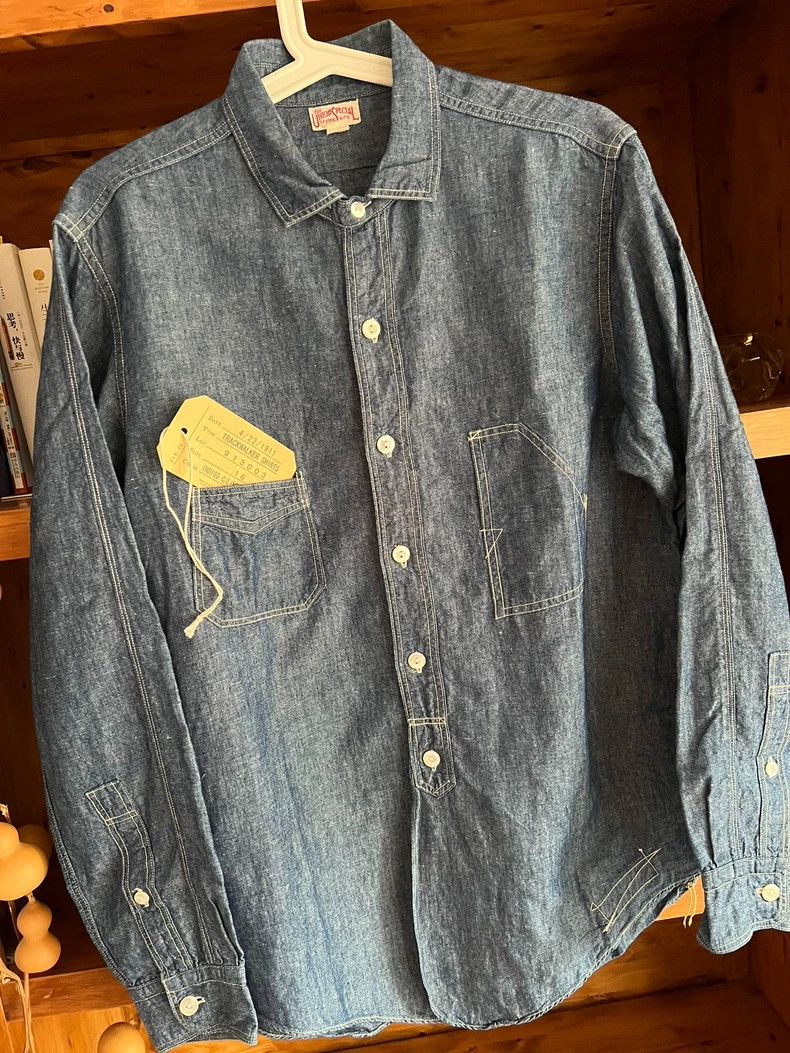 Freewheelers Freewheelers size 16 Long-sleeved workwear shirt Size US M / EU 48-50 / 2 - 2 Thumbnail