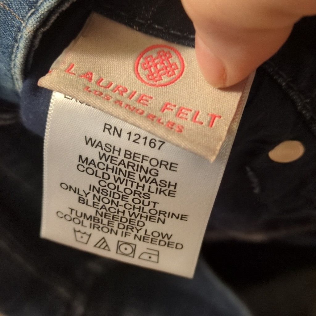 Other Laurie felt metallic pinstripe ankle skinny jeans size 12P Size 34" / US 12 / IT 48 - 5 Thumbnail