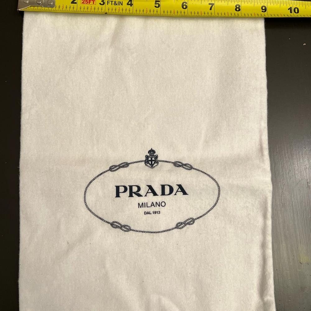 Prada Two PRADA Milan Flannel Dust Bag Draw String closure Size ONE SIZE - 2 Thumbnail