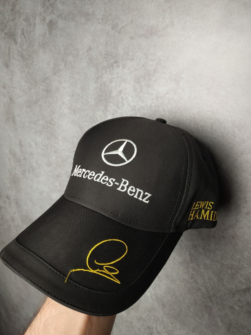 Formula 1 Mercedes-Benz Lewis Hamilton Puma Cap Hat Black Formula 1 Size ONE SIZE - 1 Thumbnail