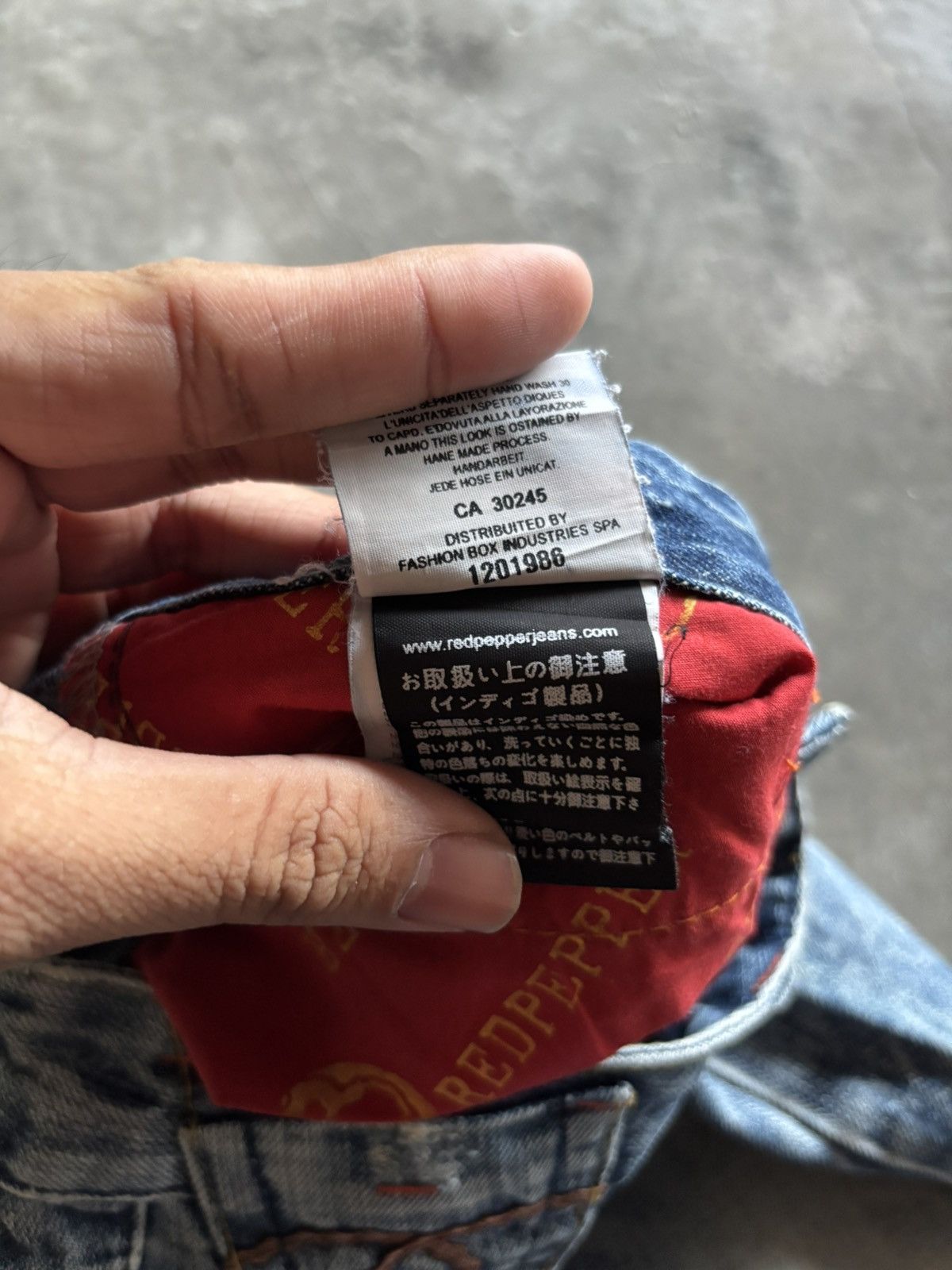 Hysteric Glamour RED PEPPER flare low rise japanese denim faded whiskered Size US 28 / EU 44 - 8 Thumbnail