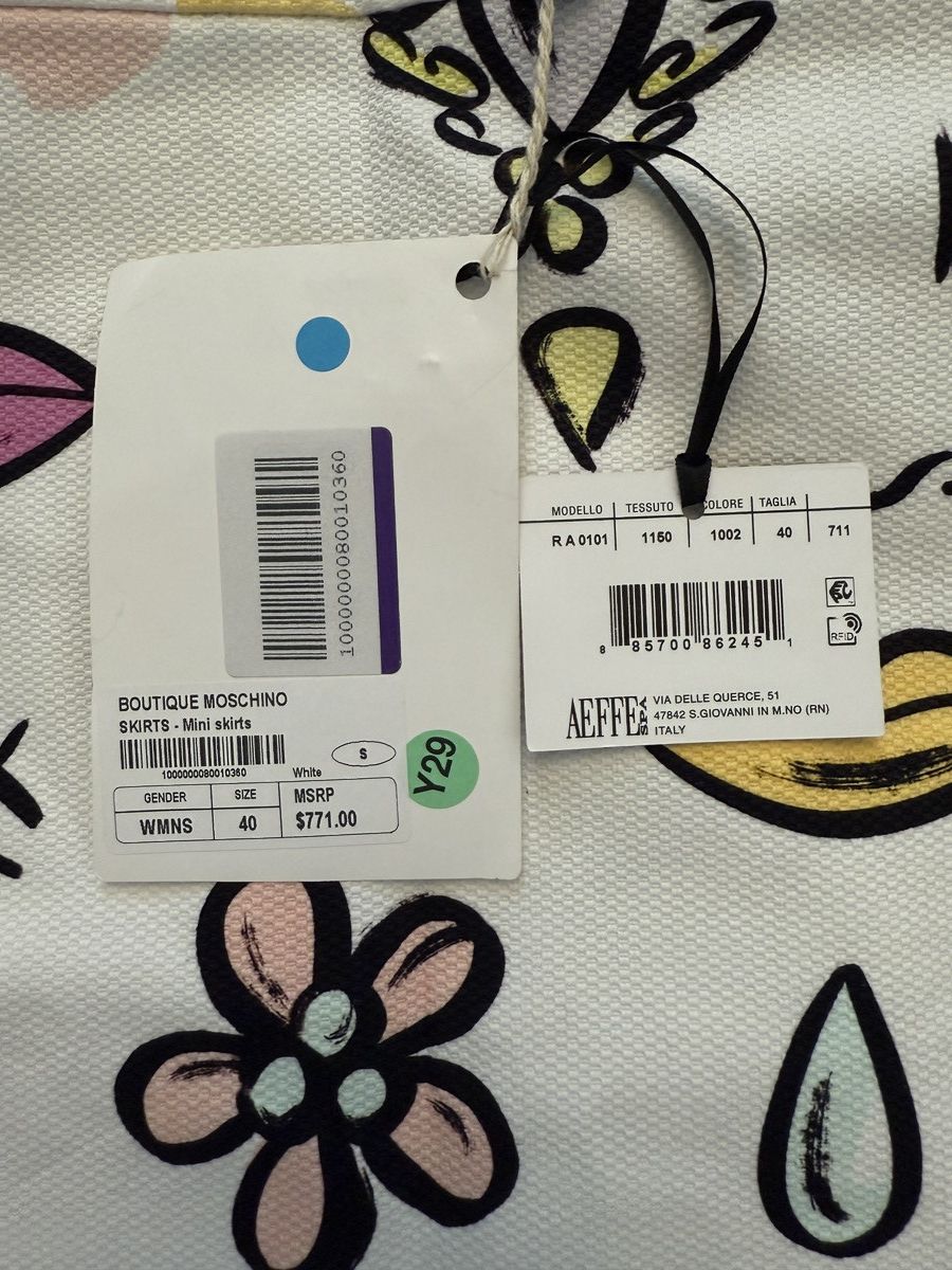 Moschino MOSCHINO Boutique Mini Skirt Size 27" / US 4 / IT 40 - 5 Thumbnail