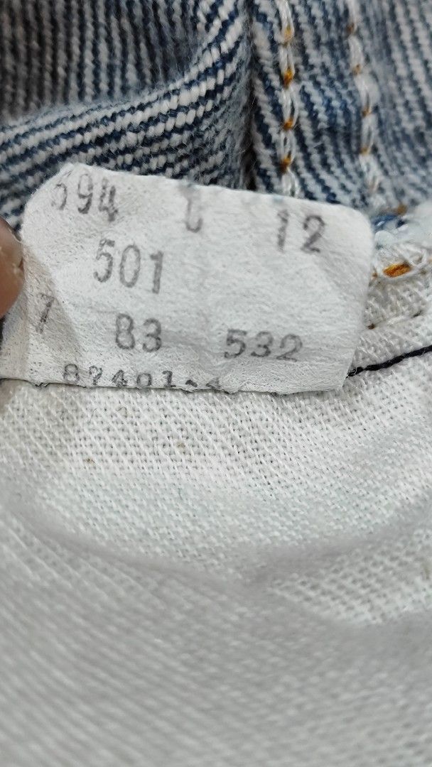 Levi's Vintage Clothing Vintage Early 80s Levi’s 501 Small e Jeans USA Made W38 L33 Size US 36 / EU 52 - 7 Thumbnail