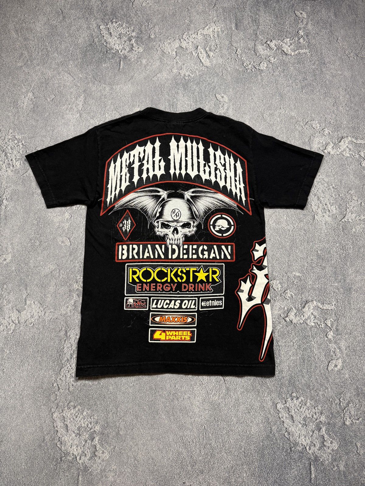Metal Mulisha Vintage Y2K Metal Mulisha Etnies Lucas Oil Graphic Tee Size US S / EU 44-46 / 1 - 1 Thumbnail