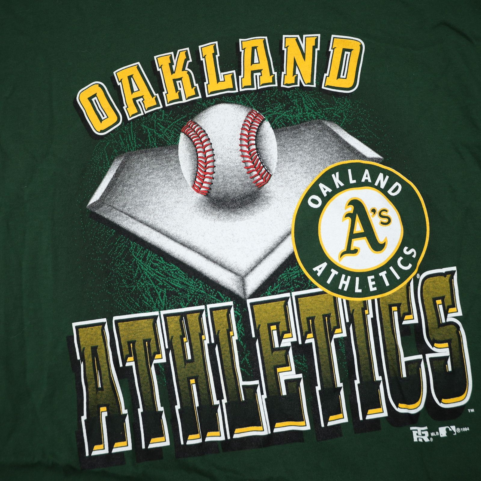 MLB × Vintage Vintage Oakland Athletics Graphic T Shirt Size US XL / EU 56 / 4 - 3 Thumbnail