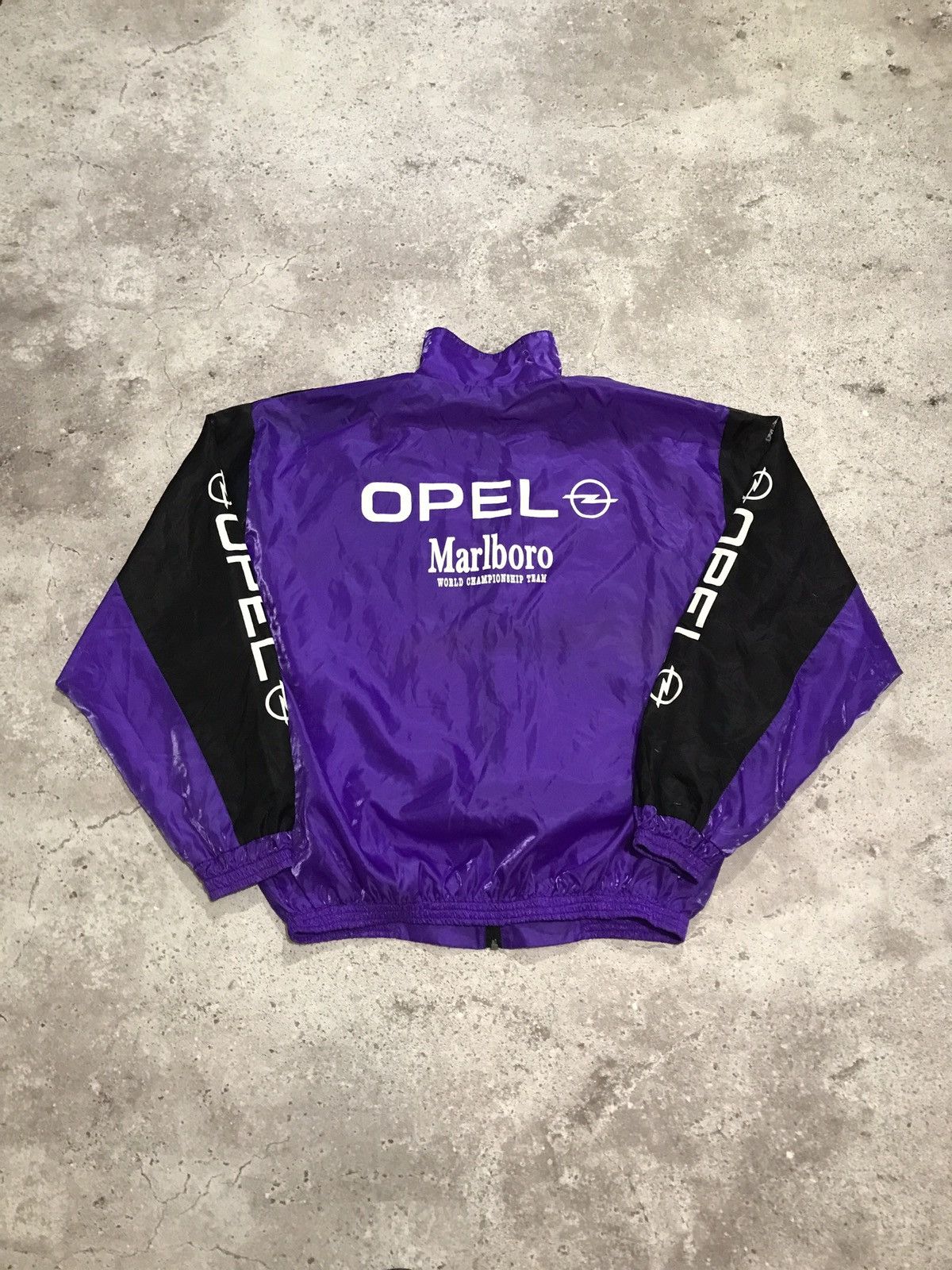 Formula 1 × Vintage VINTAGE LIGHT JACKET OPEL MARLBORO BIG LOGO FADED Y2K Size US XL / EU 56 / 4 - 1 Thumbnail