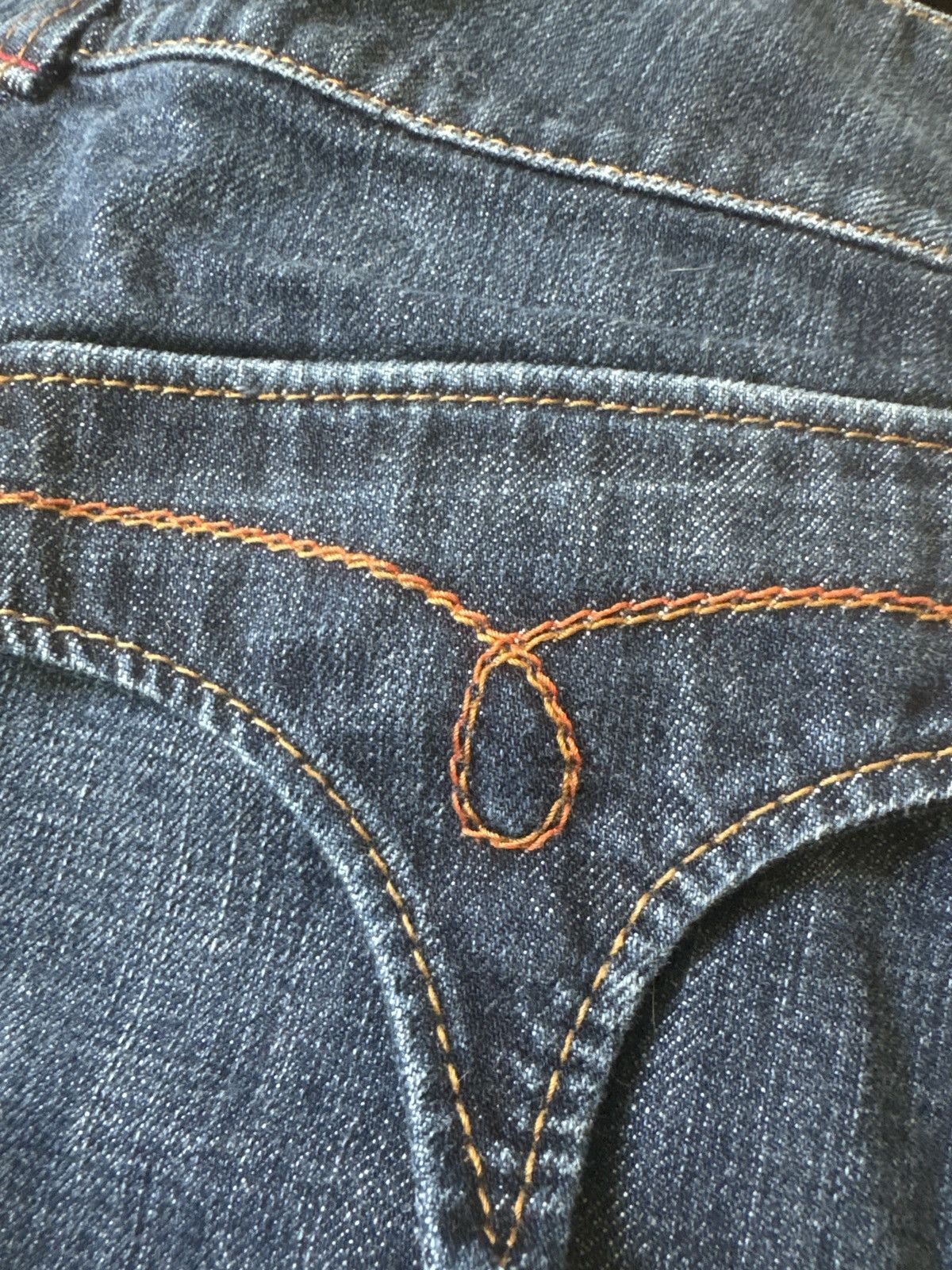 Miss Sixty Vintage Miss Sixty Oversized Button Low Rise Y2K Denim Short Size 29" - 11 Thumbnail