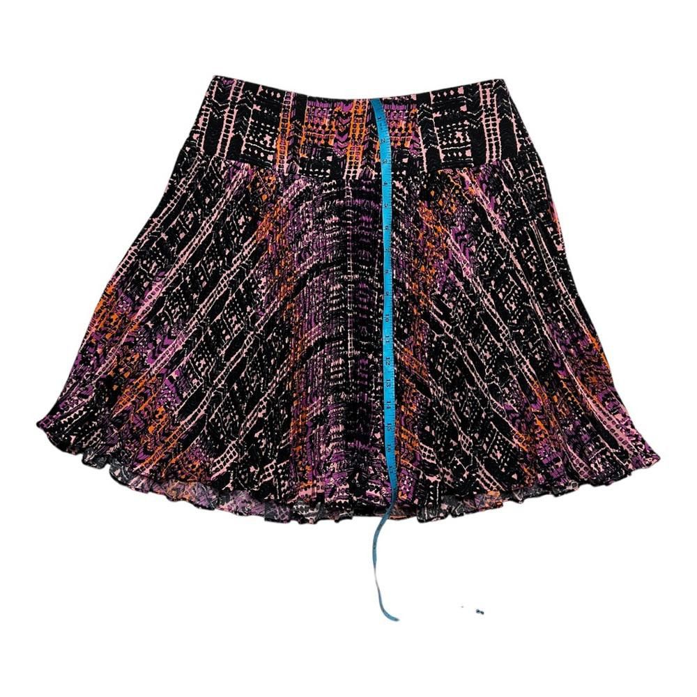Designer Nanette Lepore l Flippy Weave Skirt in Orchid Multi Size 0 Size 25" / US 0 / IT 36 - 4 Thumbnail